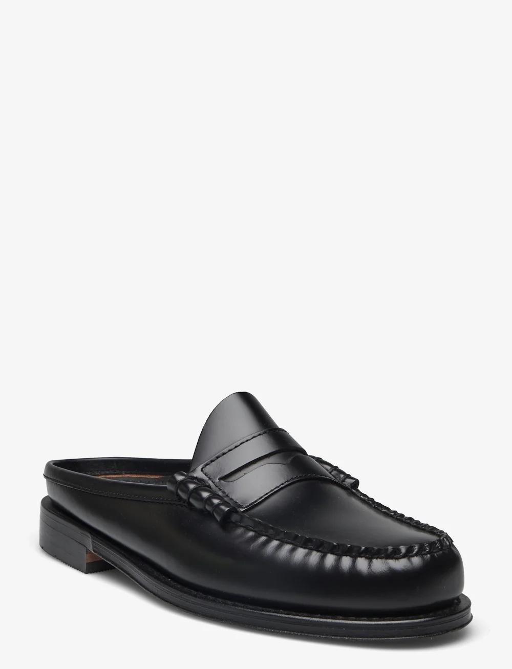 G.H. BASS - GH WEEJUN LARSON SLIDE - men - black lthr - 0