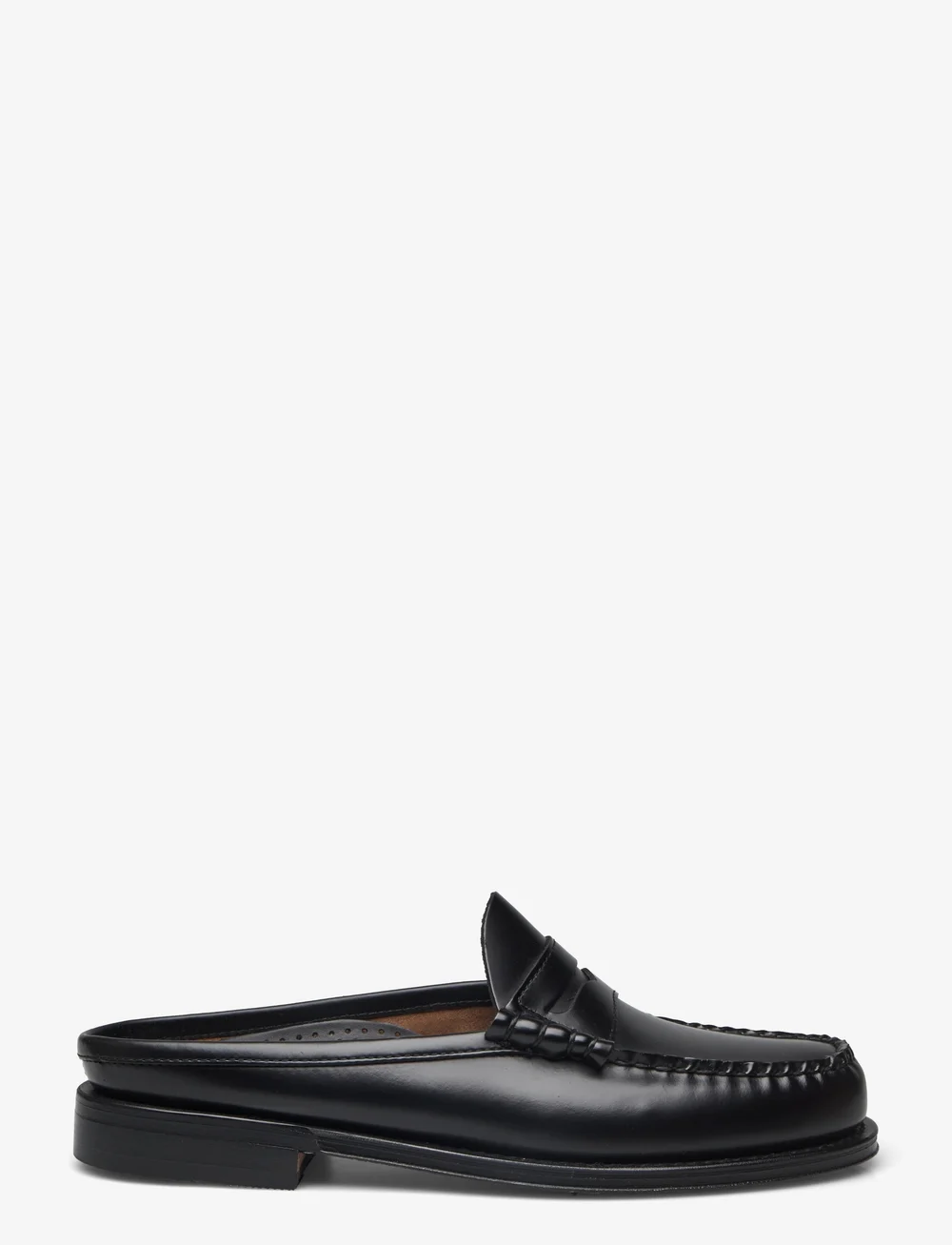 G.H. BASS - GH WEEJUN LARSON SLIDE - men - black lthr - 1