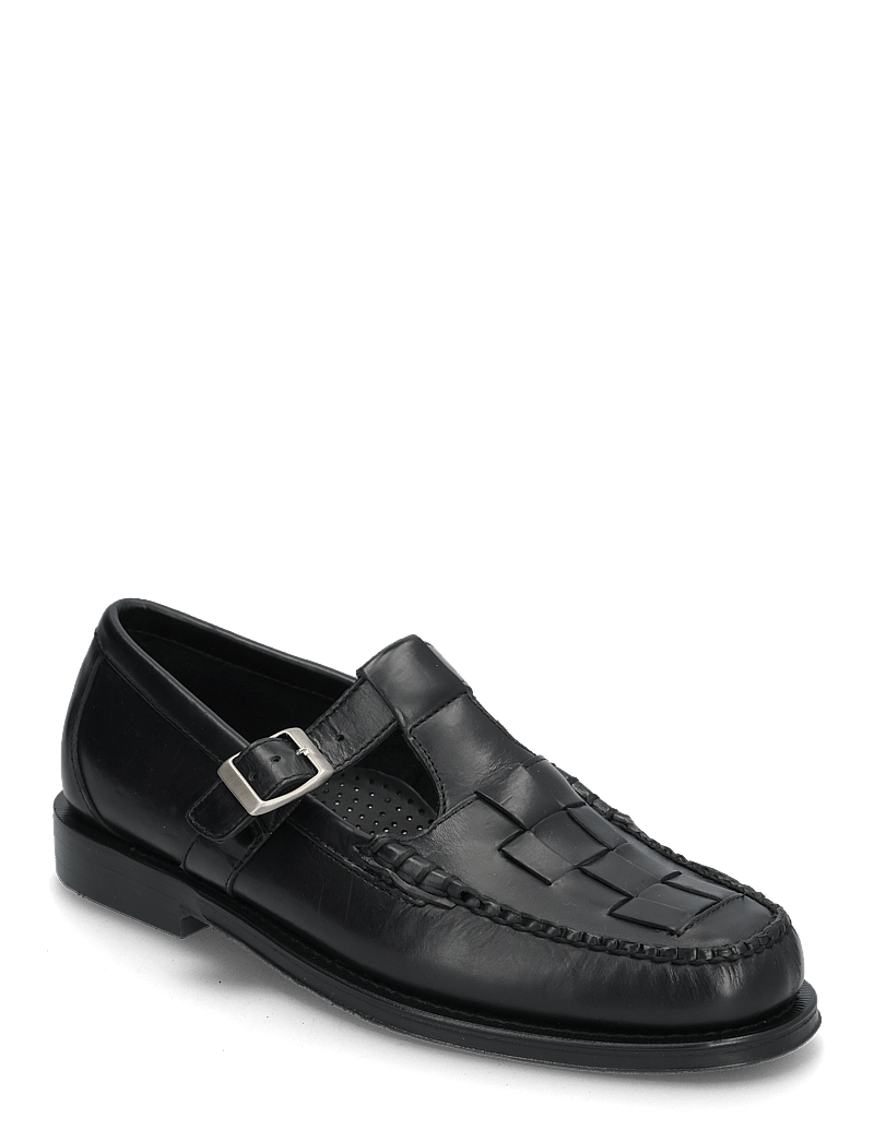 G.H. BASS - GH WEEJUN HERITAGE FISHERMAN - nach anlass kaufen - black lthr - 0