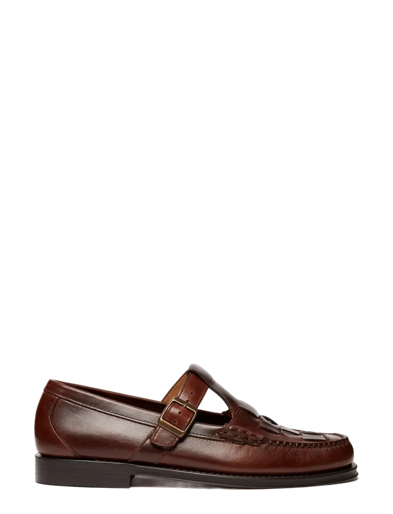 G.H. BASS GH WEEJUN HERITAGE FISHERMAN - Mokassiinid - CHOCOLATE LTHR / brown