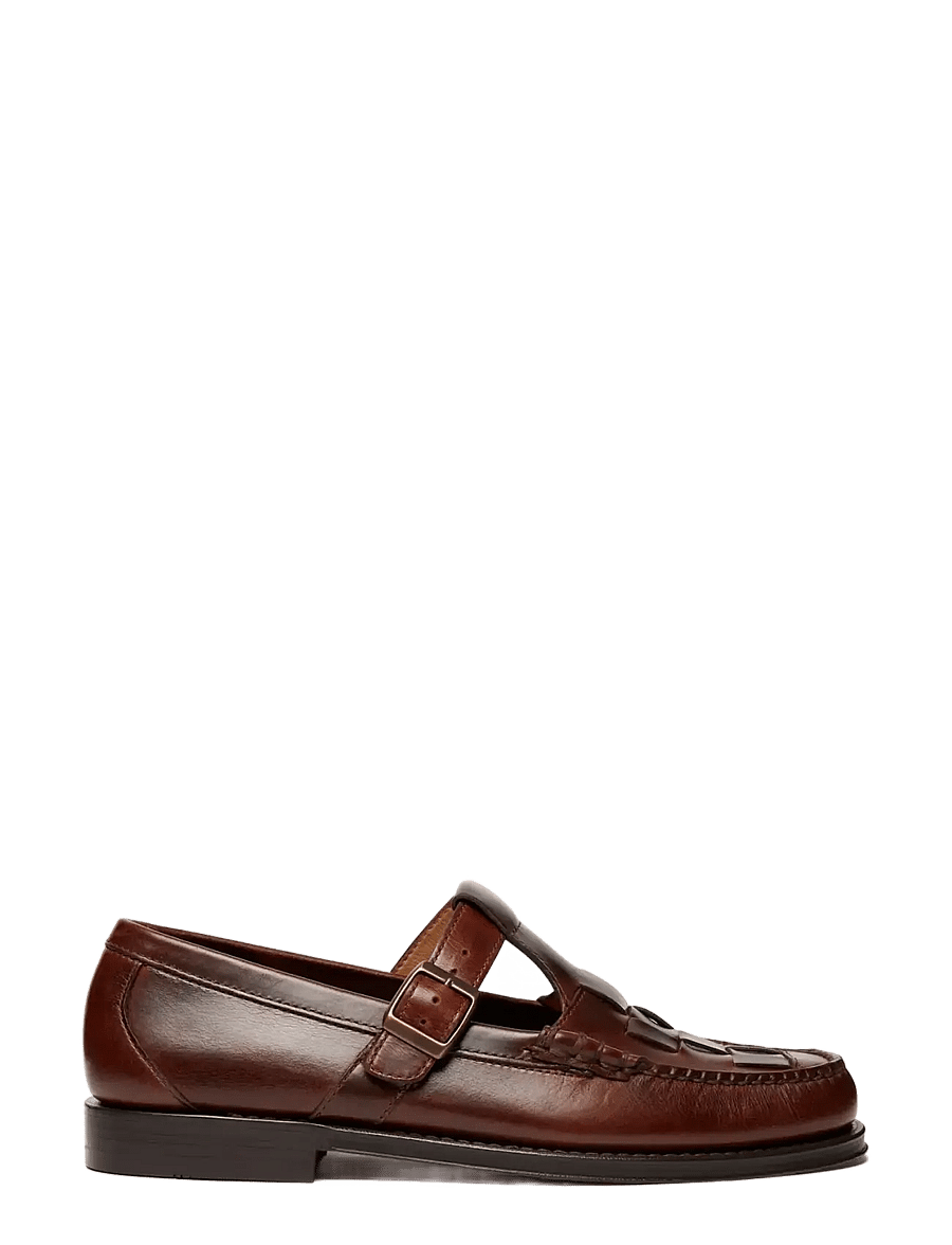 G.H. BASS - GH WEEJUN HERITAGE FISHERMAN - achetez selon l'occasion - chocolate lthr - 0