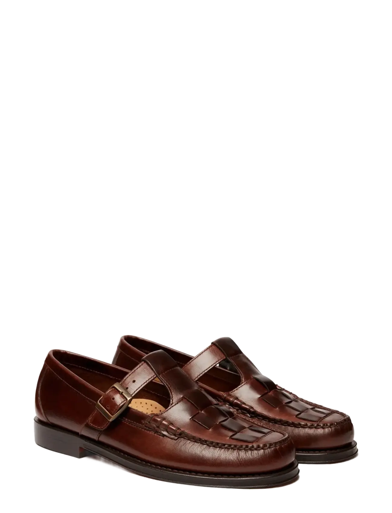 G.H. BASS - GH WEEJUN HERITAGE FISHERMAN - shop efter anledning - chocolate lthr - 1