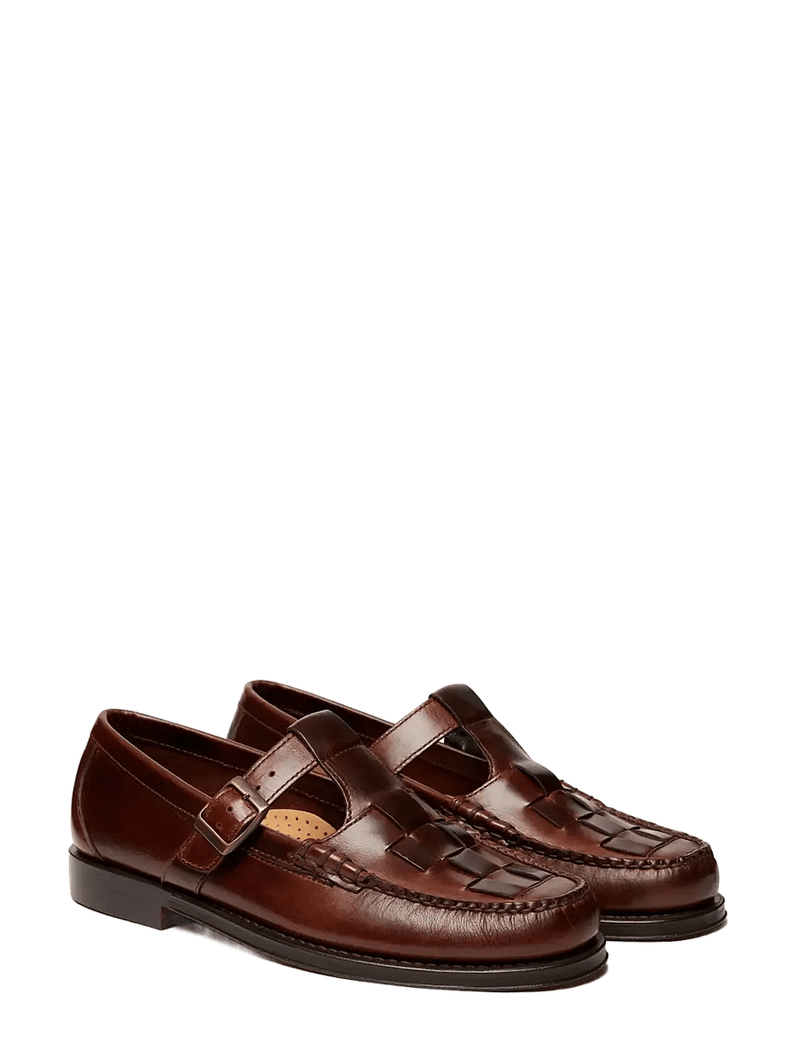 G.H. BASS - GH WEEJUN HERITAGE FISHERMAN - achetez selon l'occasion - chocolate lthr - 1