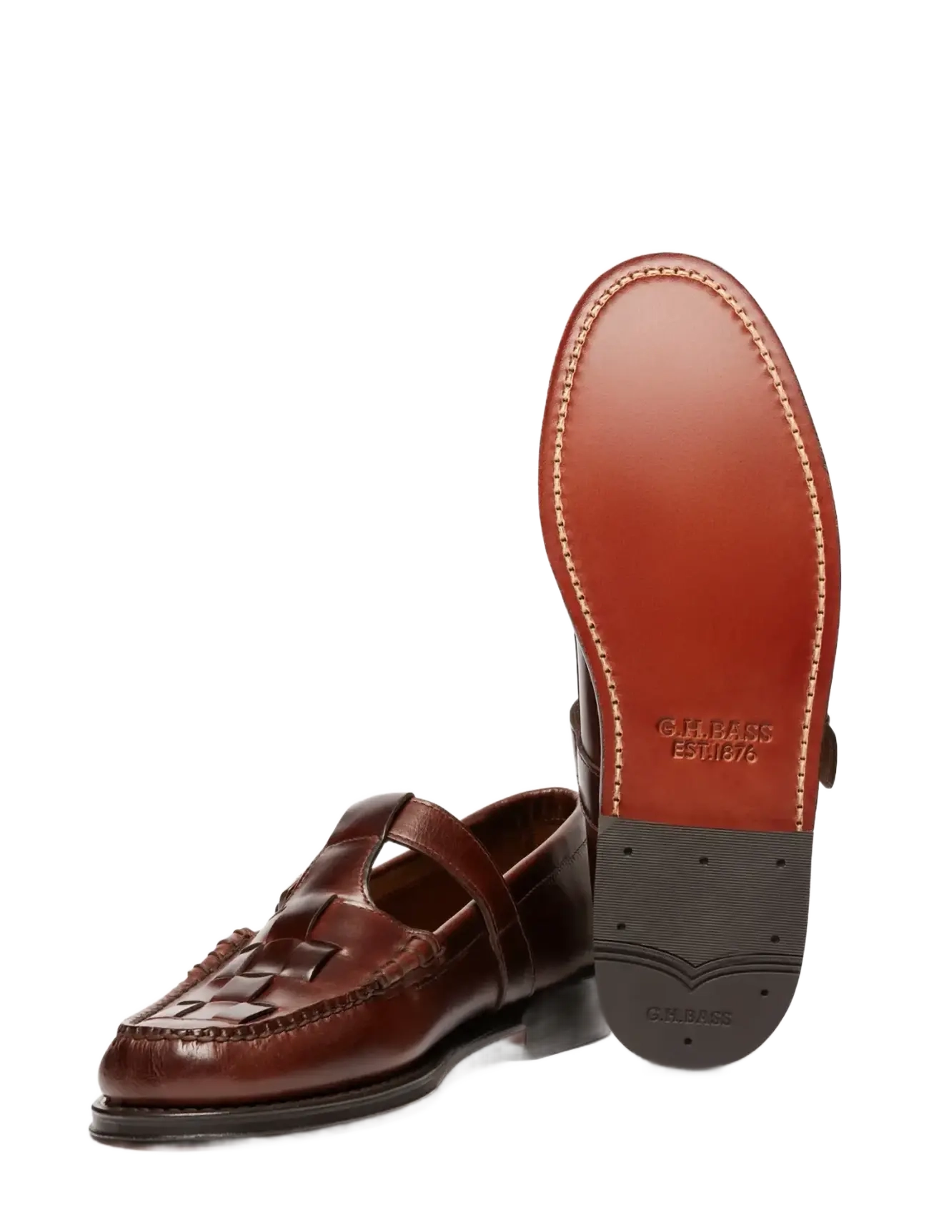 G.H. BASS - GH WEEJUN HERITAGE FISHERMAN - achetez selon l'occasion - chocolate lthr - 2