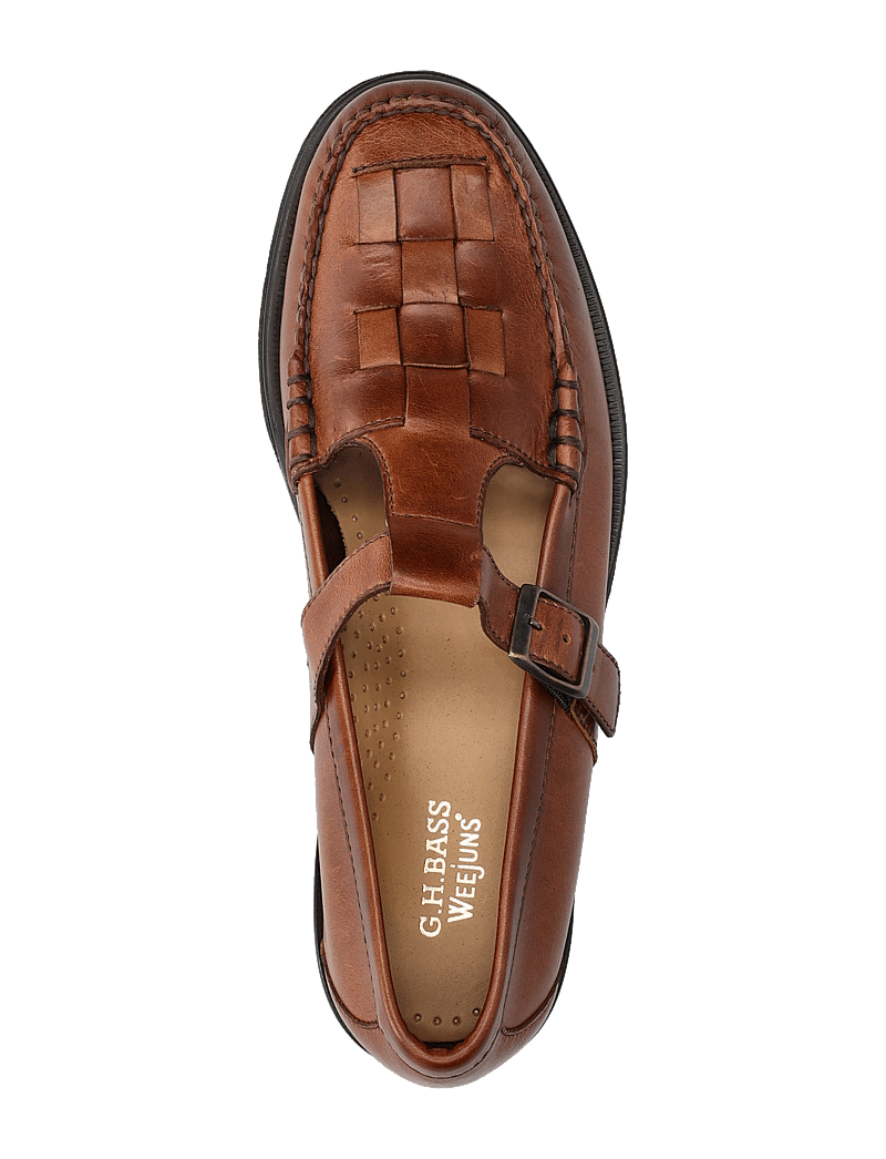 G.H. BASS - GH WEEJUN HERITAGE FISHERMAN - mid brown lthr - 3