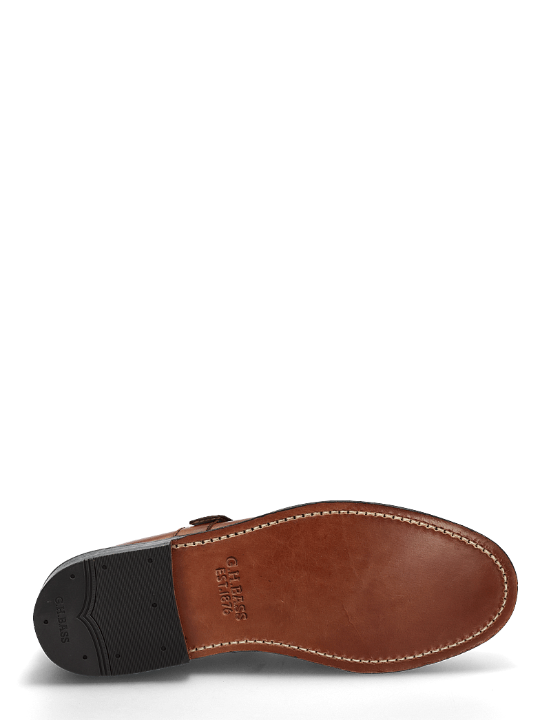 G.H. BASS - GH WEEJUN HERITAGE FISHERMAN - mid brown lthr - 4