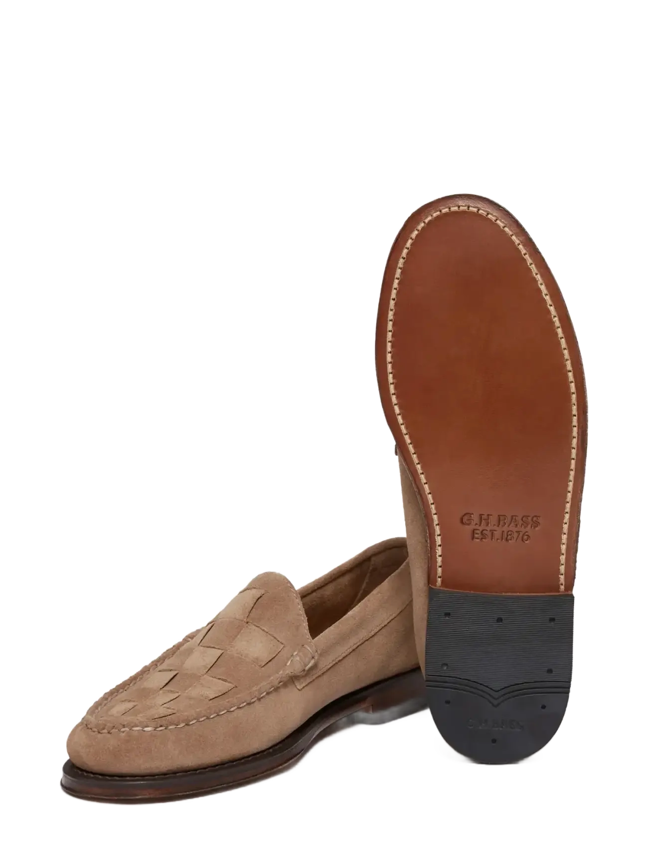 G.H. BASS - GH WEEJUN HERITAGE VENETIAN WEAVE - shop efter anledning - earth suede - 2