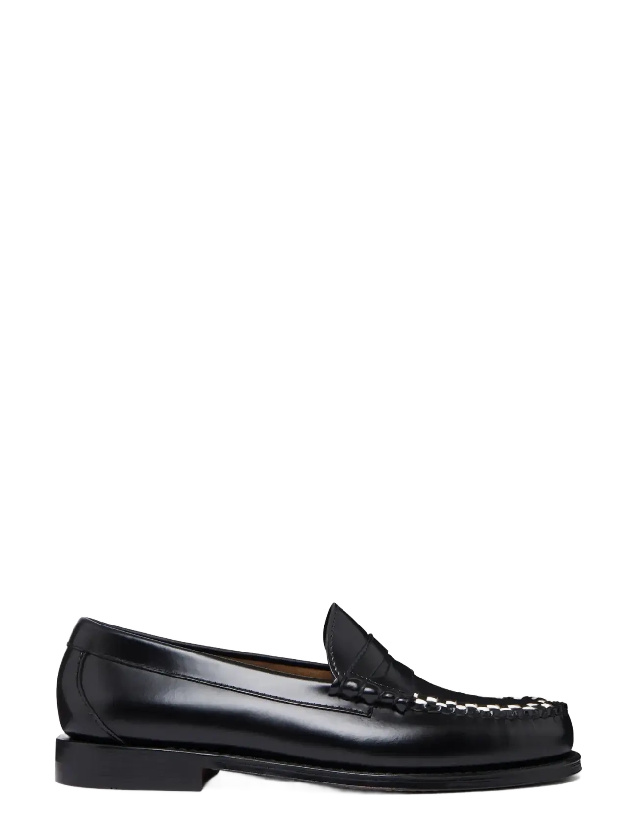 G.H. BASS GH WEEJUN HERITAGE LARSON WEAVE - Loafers - BLACK LTHR / black