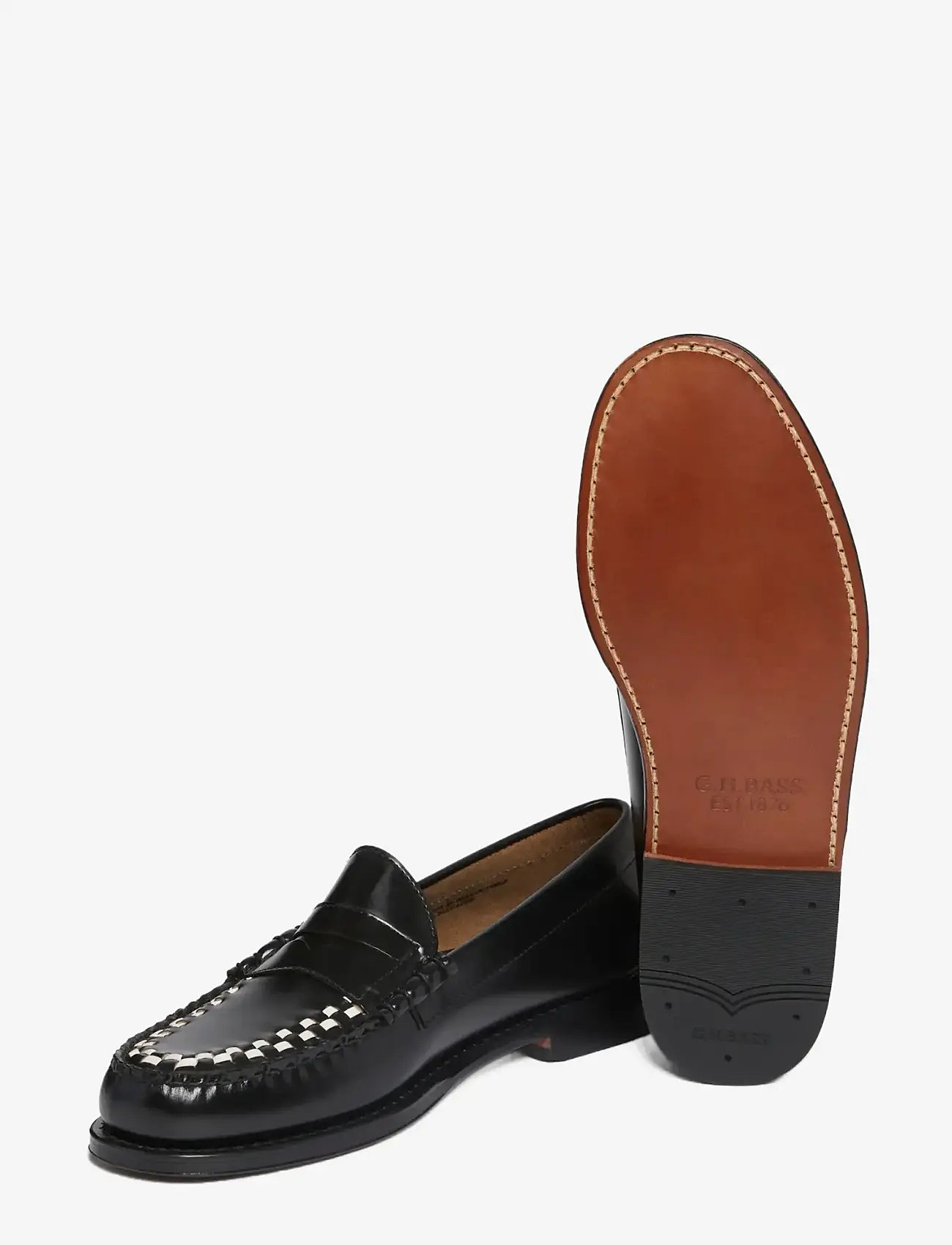 G.H. BASS - GH WEEJUN HERITAGE LARSON WEAVE - nach anlass kaufen - black lthr - 4