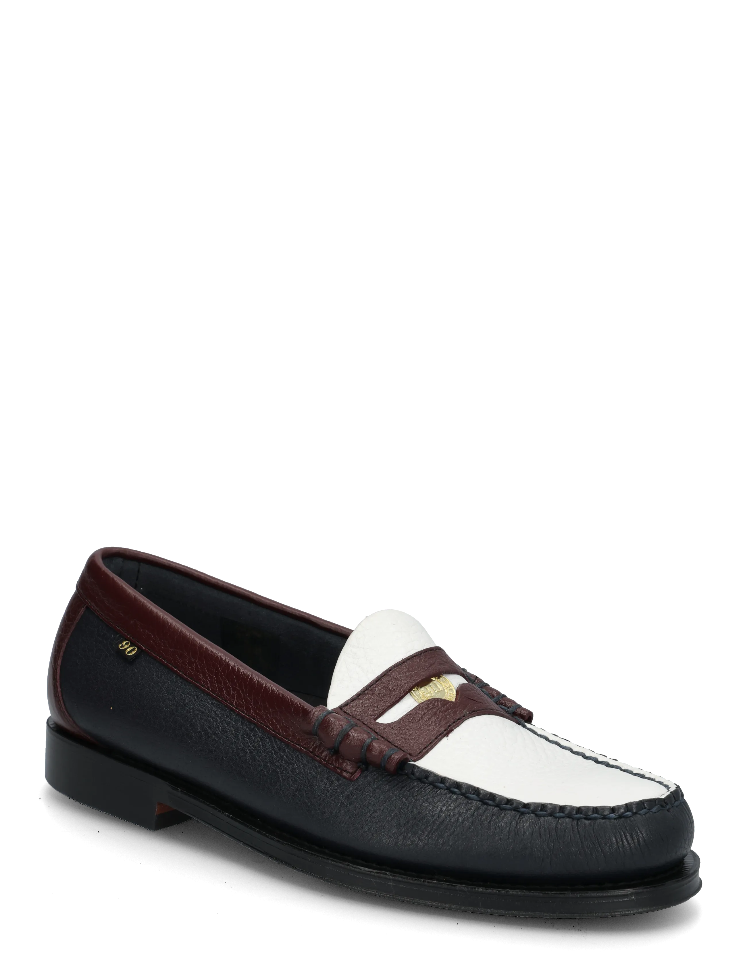 G.H. BASS GH WEEJUN HERITAGE ANNIVERSARY LARSON - Designers - WINE-NAVY-WHT / burgundy