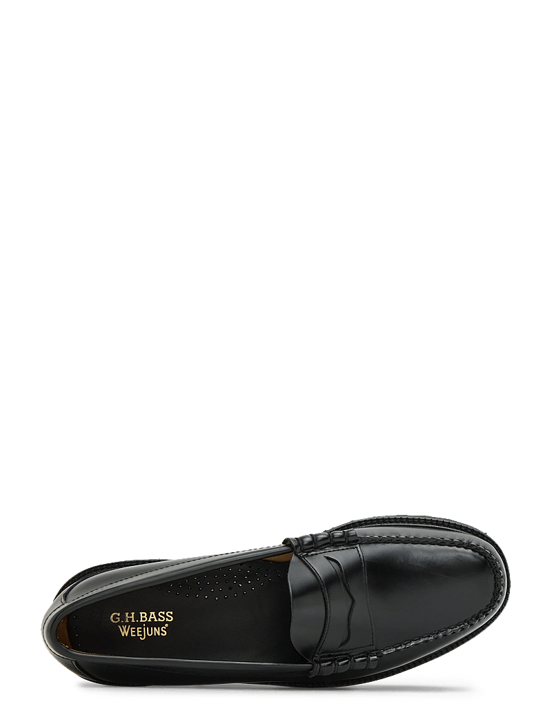 G.H. BASS - GH WEEJUN 90 LARSON PENNY - shoppa efter tillfälle - black lthr - 4