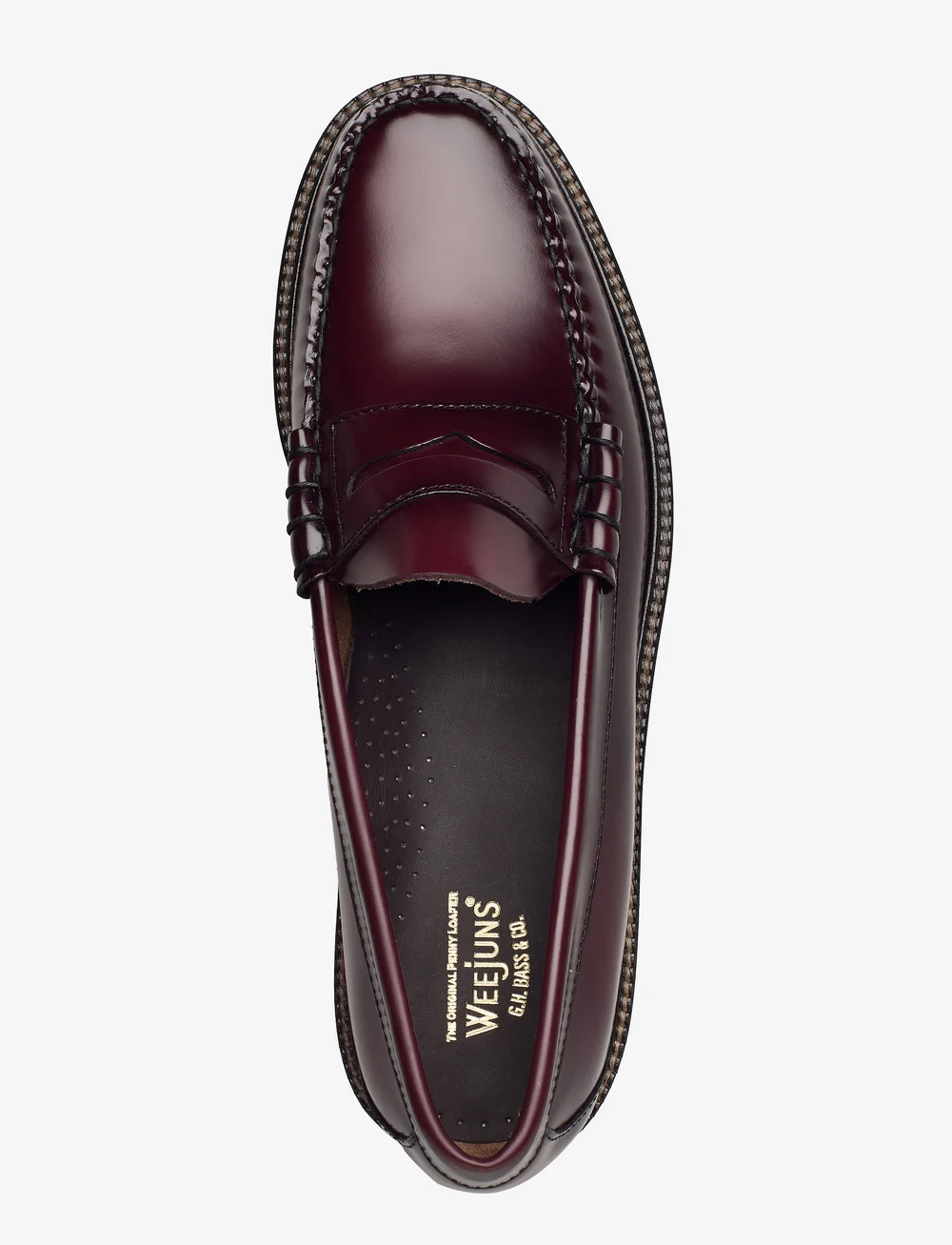 G.H. BASS - GH WEEJUN 90 LARSON PENNY - shop efter anledning - wine lthr - 3