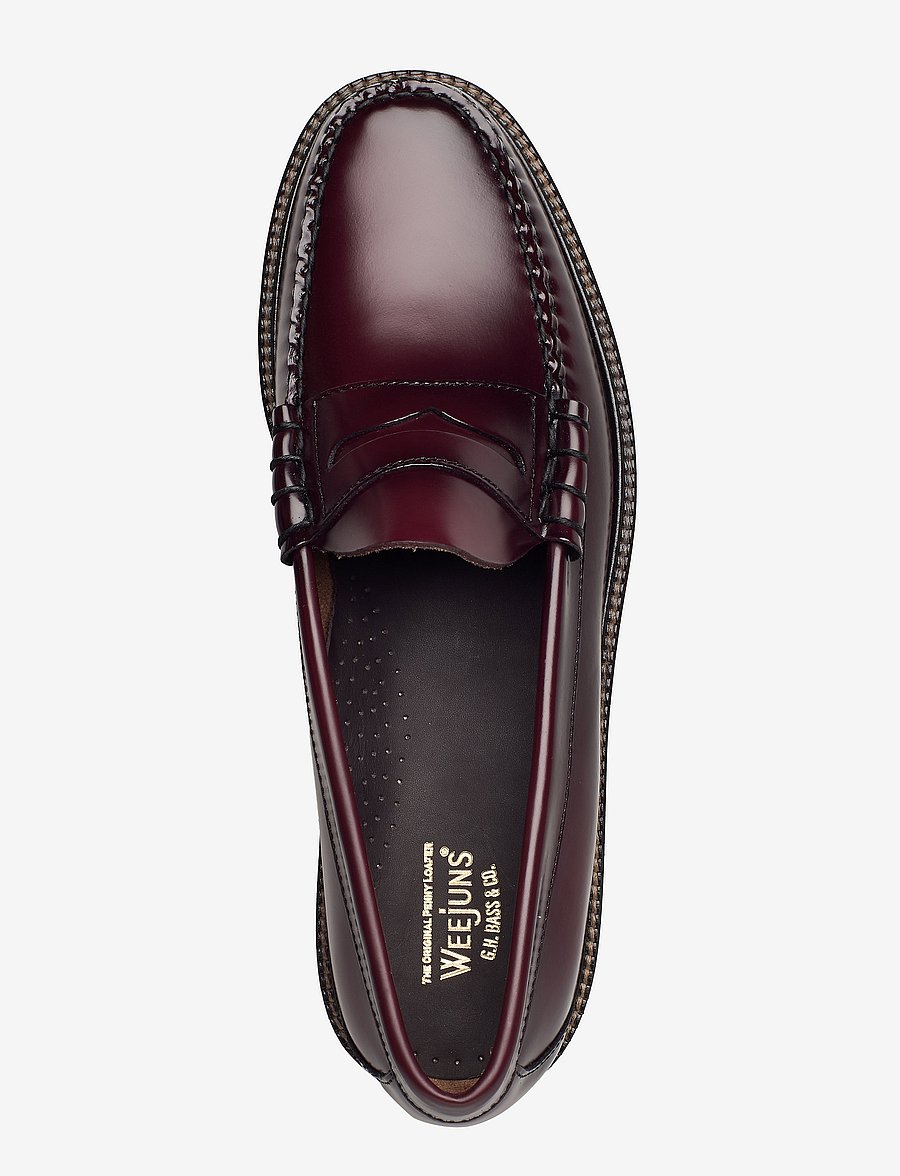 G.H. BASS - GH WEEJUN 90 LARSON PENNY - loafers - wine lthr - 3