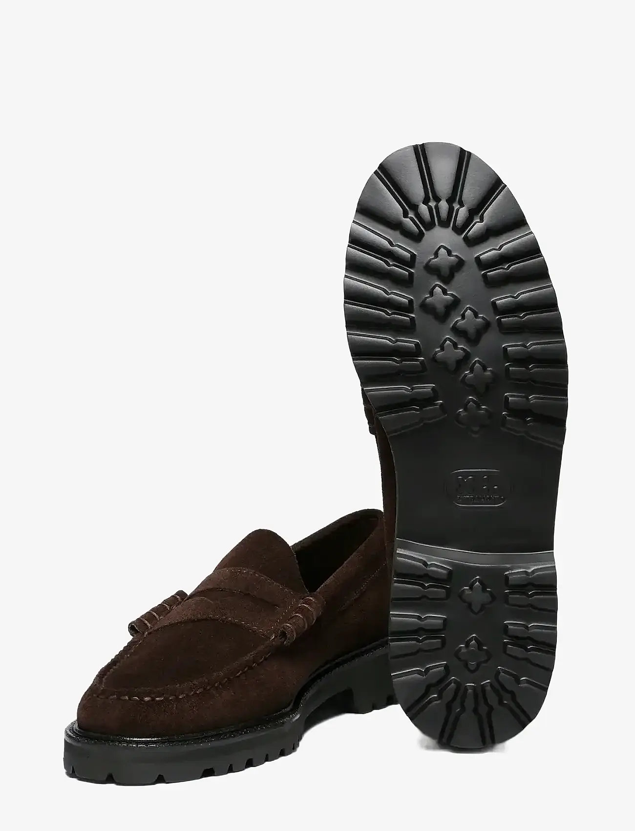 G.H. BASS - GH WEEJUN 90 LARSON SUEDE - shop by occasion - chocolate suede - 2