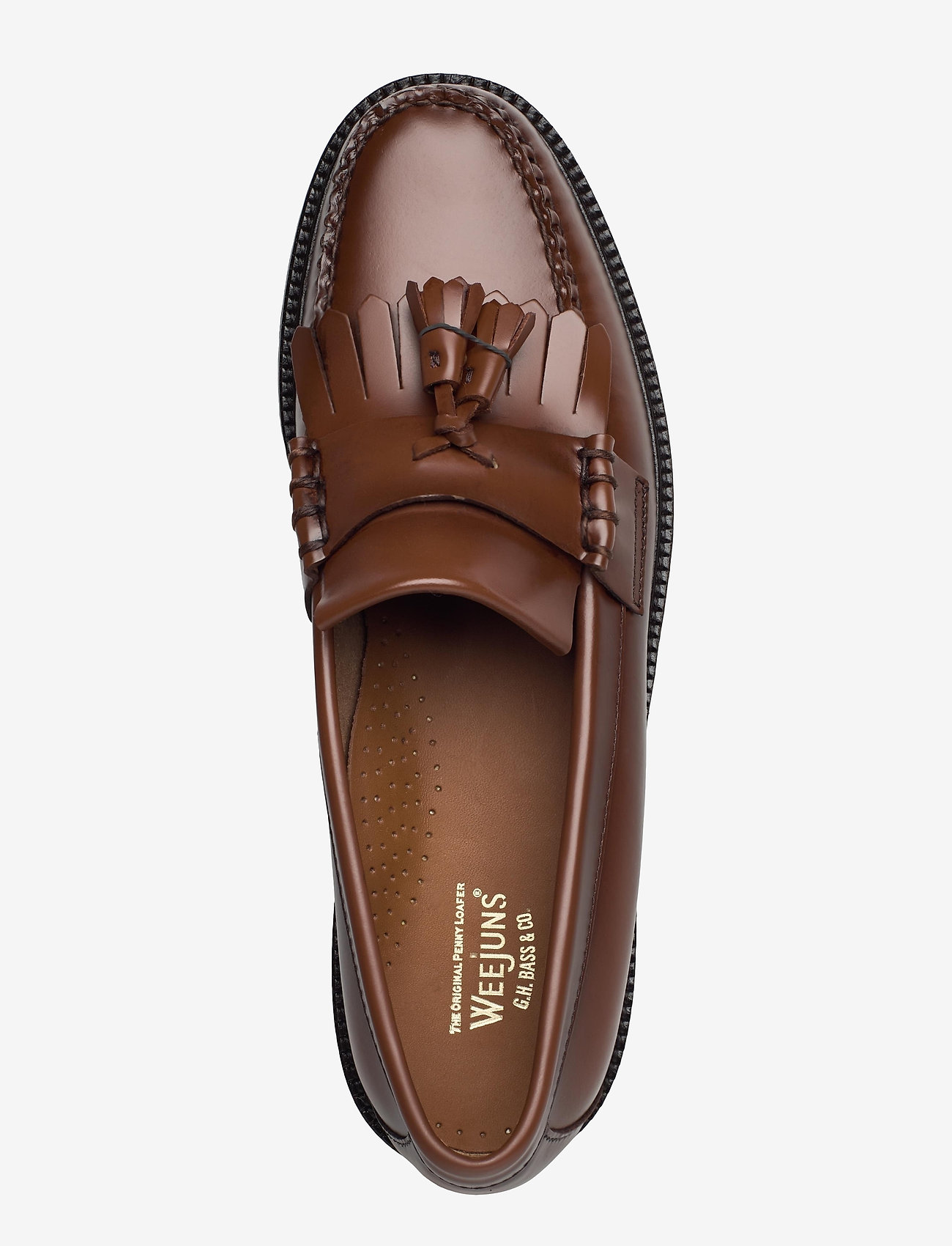 G.H. BASS - GH WEEJUN 90 LAYTON II KILTIE - mid brown lthr - 3
