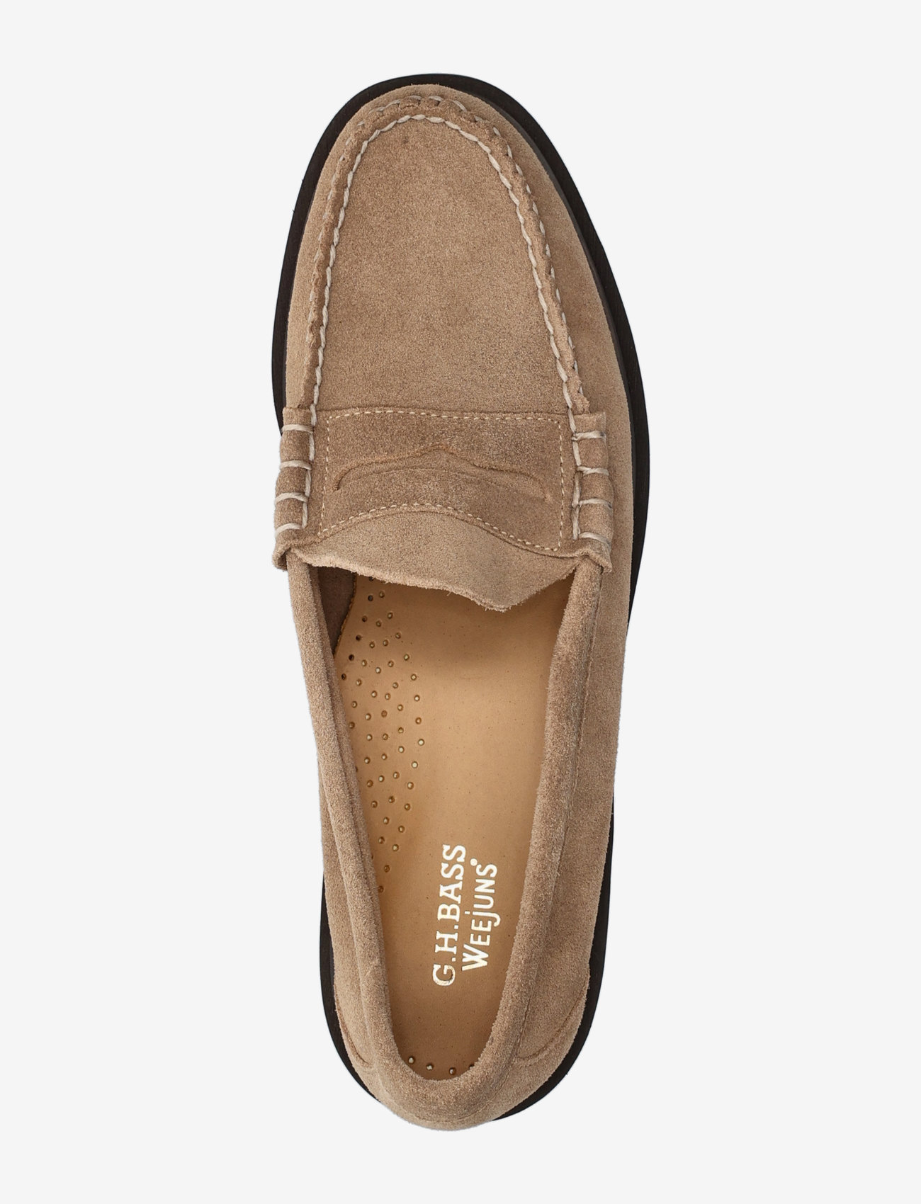 G.H. BASS - GH WEEJUN STEP LARSON SUEDE - mænd - earth suede - 3