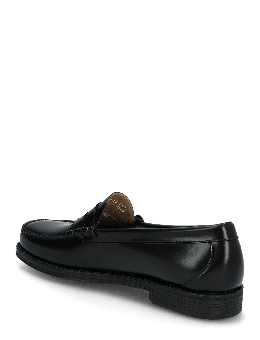 G.H. BASS - GH WEEJUN II LARSON MOC PENNY - shop efter anledning - black lthr - 1