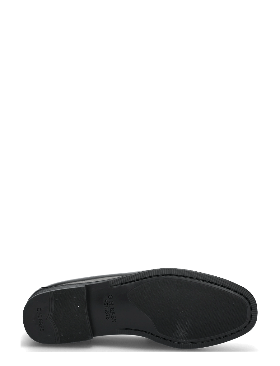 G.H. BASS - GH WEEJUN II LARSON MOC PENNY - loafers - black lthr - 4