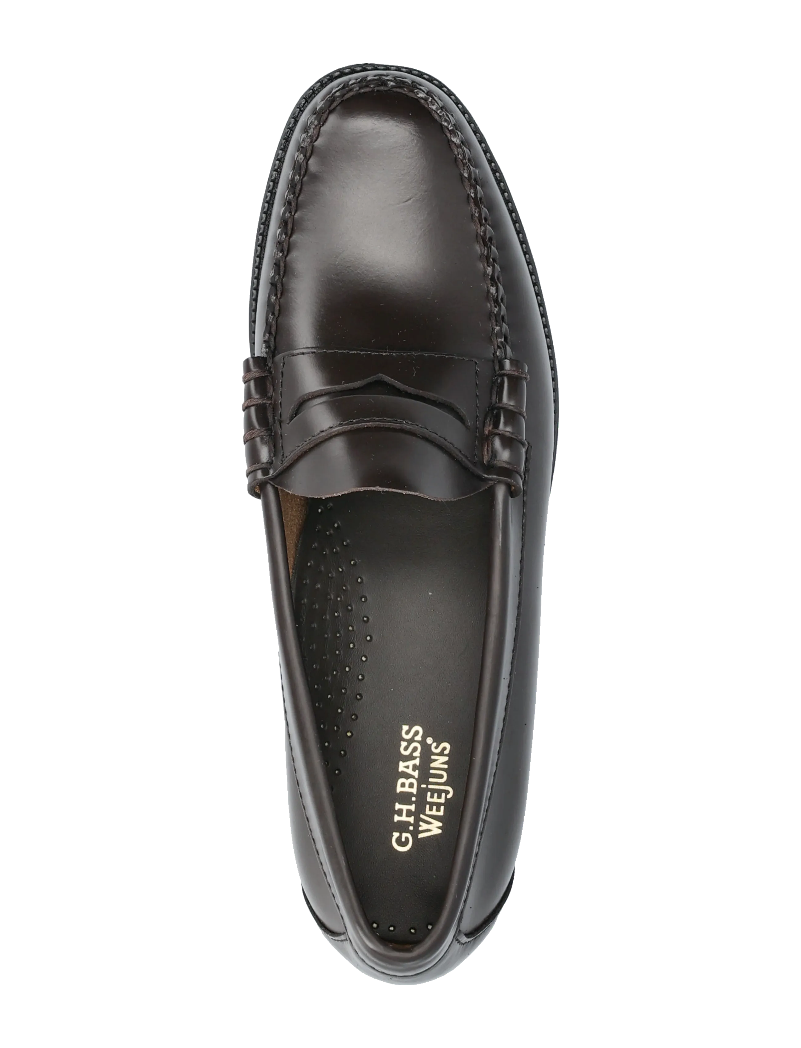 G.H. BASS - GH WEEJUN II LARSON MOC PENNY - loafers - chocolate lthr - 3