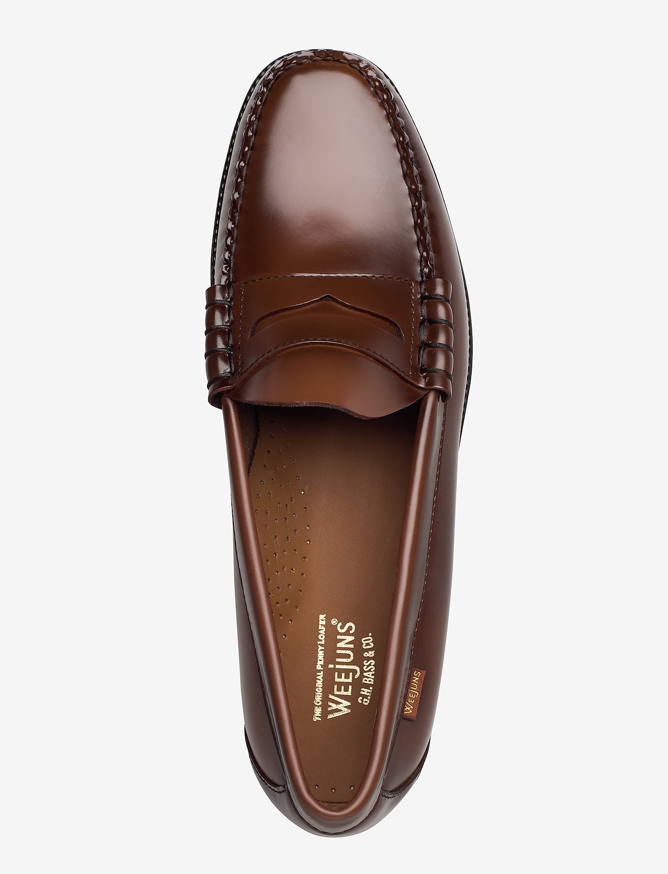 G.H. BASS - GH WEEJUN II LARSON MOC PENNY - puhkuse põhitooted - mid brown lthr - 3