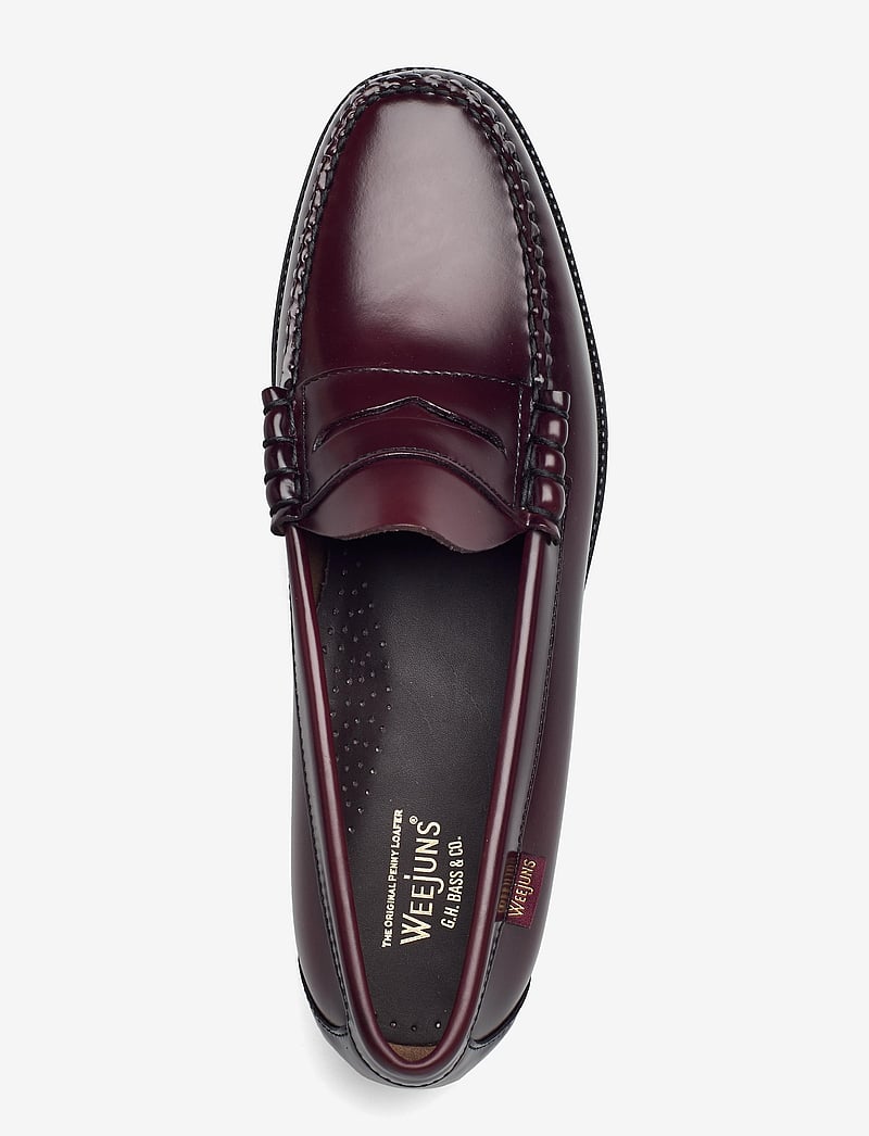 G.H. BASS - GH WEEJUN II LARSON MOC PENNY - puhkuse põhitooted - wine lthr - 3