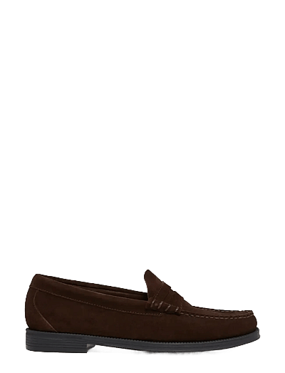 G.H. BASS GH EASY WEEJUN LARSON SUEDE - Loafers - CHOCOLATE SUEDE / brown