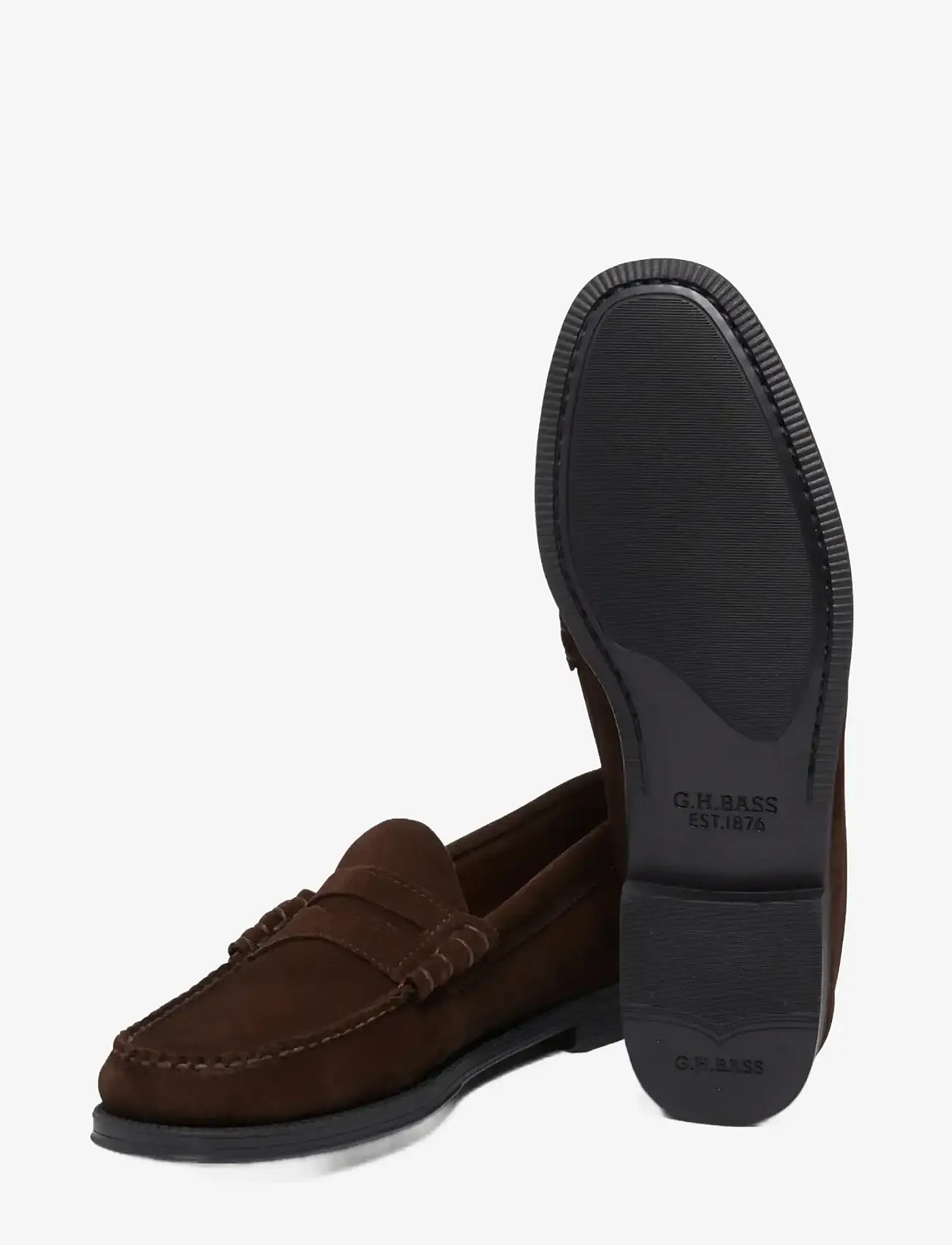 G.H. BASS - GH EASY WEEJUN LARSON SUEDE - nach anlass kaufen - chocolate suede - 2
