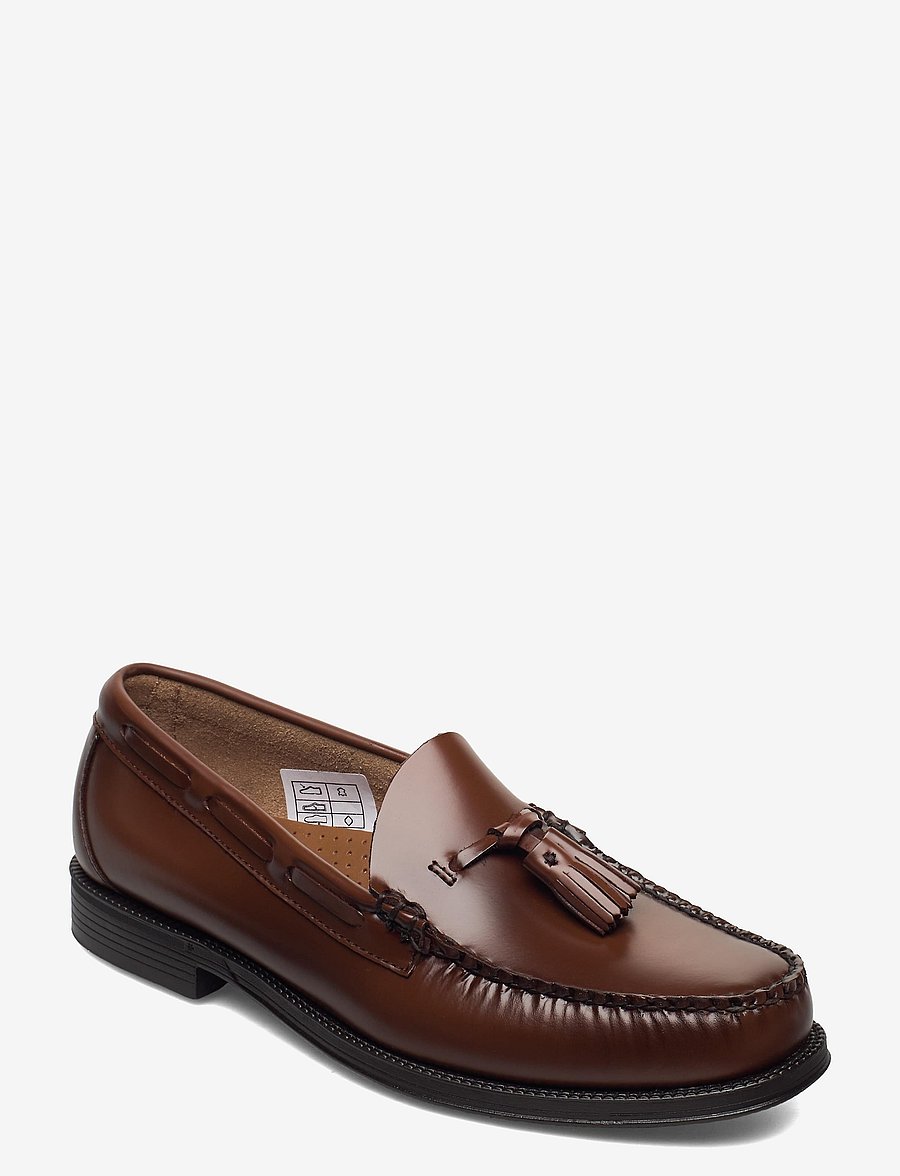 G.H. BASS - GH WEEJUN II LARKIN MOC TASSEL - mokassiinid - mid brown lthr - 0