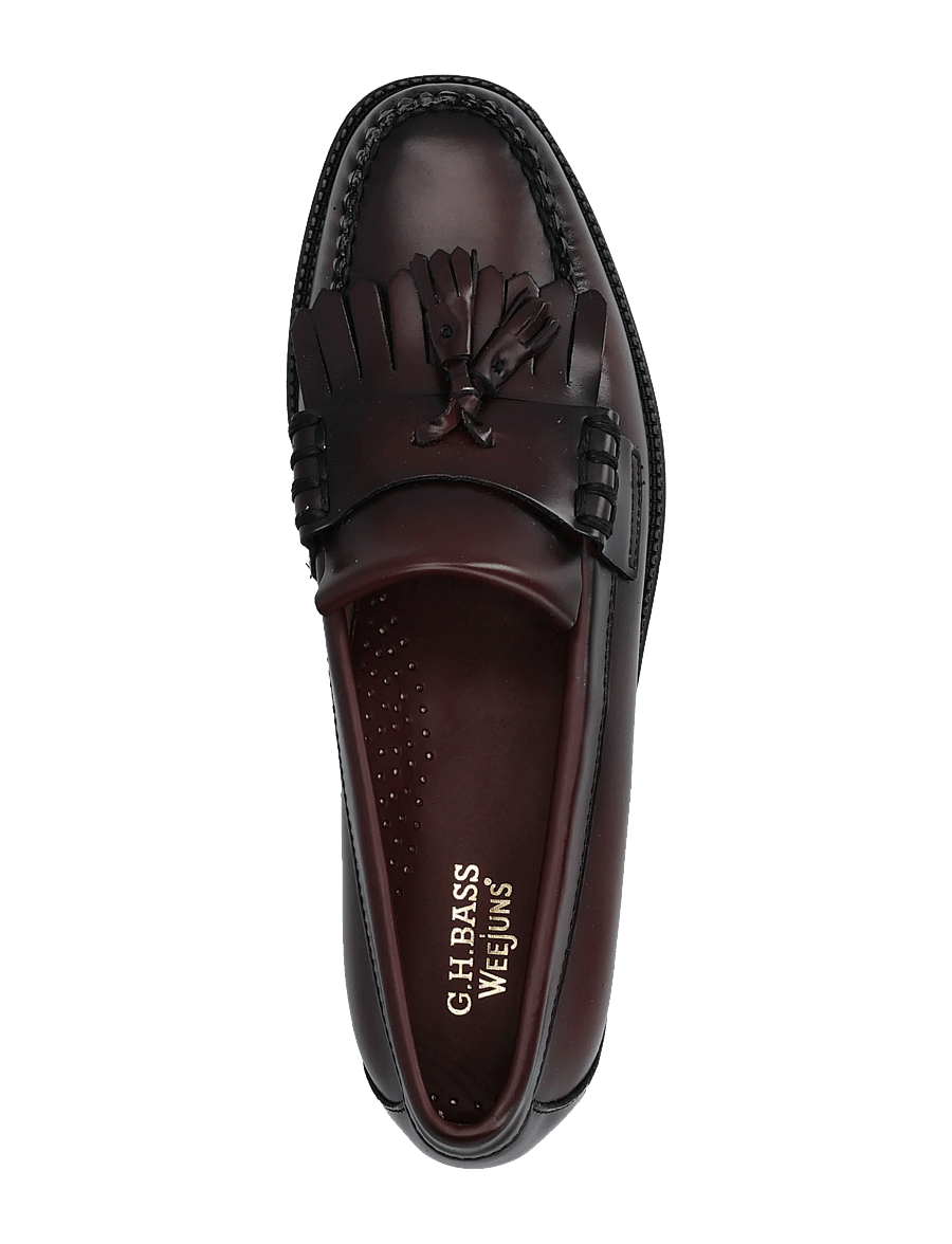 G.H. BASS - GH EASY WEEJUN LAYTON II KILTIE - shop by occasion - wine lthr - 3