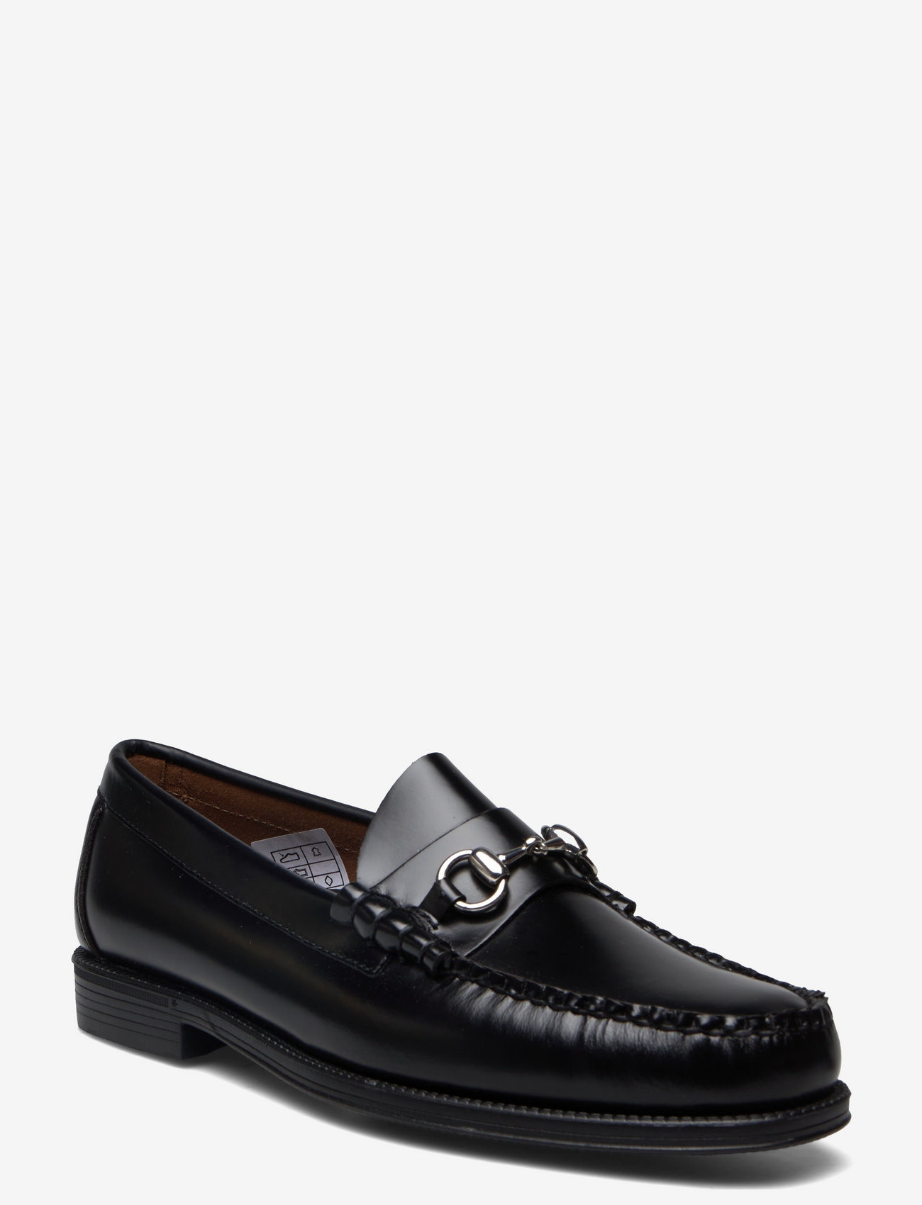 G.H. BASS - GH EASY WEEJUN  LINCOLN MOC LTHR - shop efter anledning - black lthr - 0