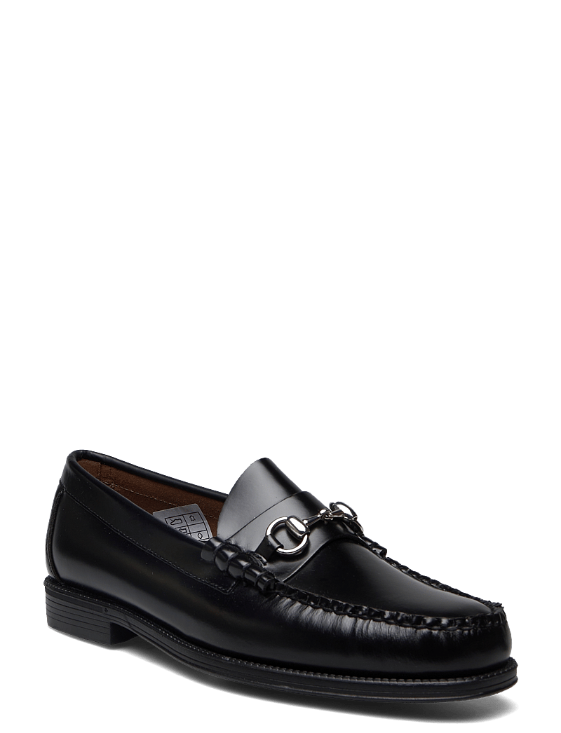 G.H. BASS - GH EASY WEEJUN LINCOLN MOC LTHR - shop efter anledning - black lthr - 0