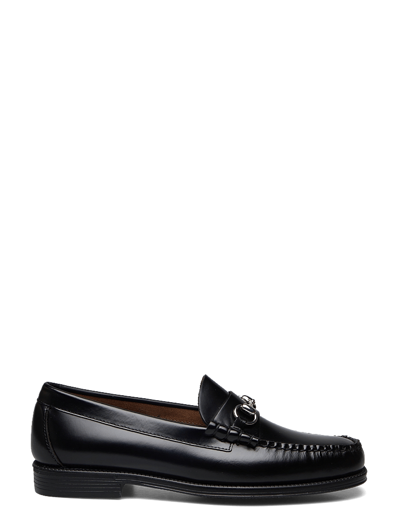 G.H. BASS - GH EASY WEEJUN LINCOLN MOC LTHR - shop efter anledning - black lthr - 1