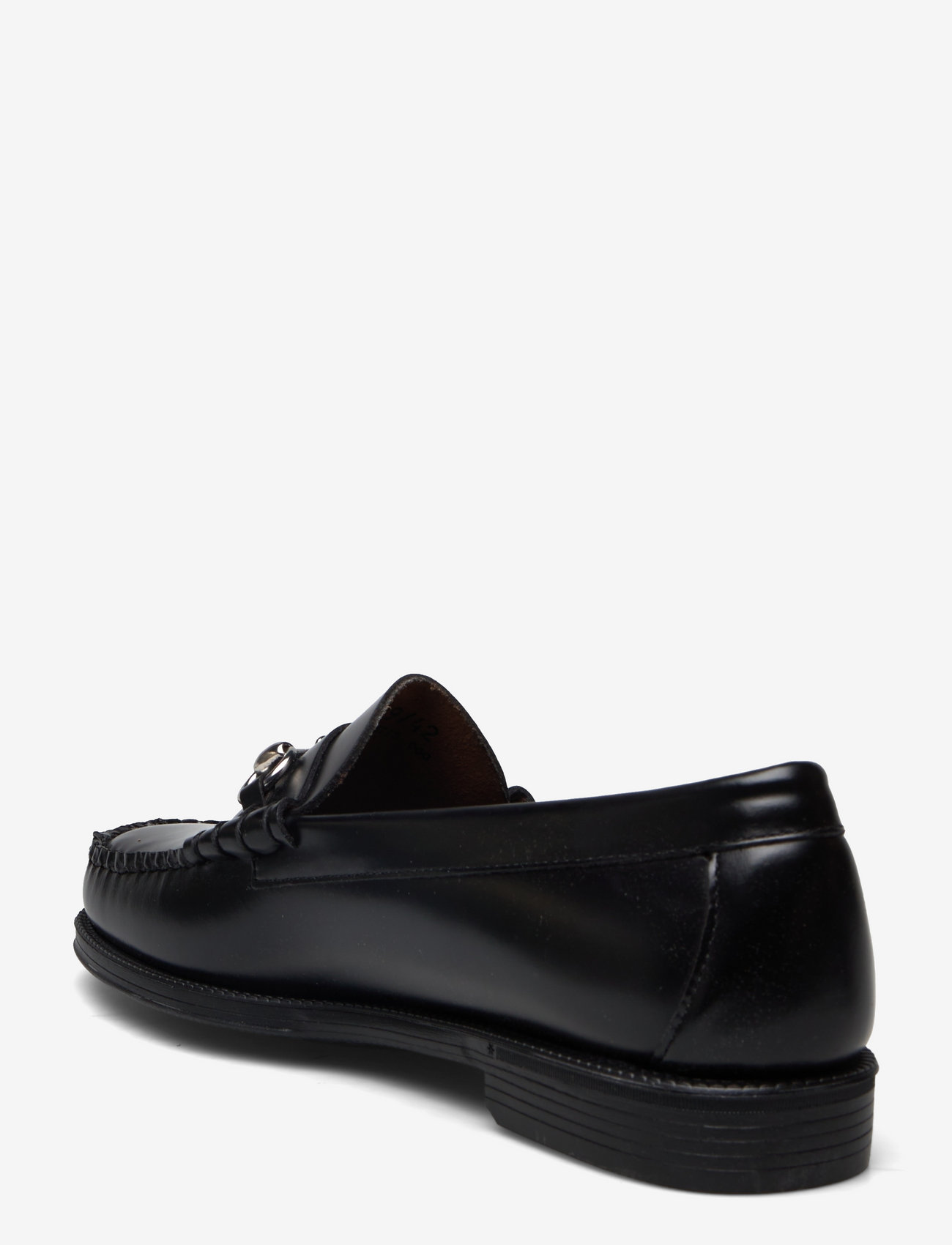 G.H. BASS - GH EASY WEEJUN  LINCOLN MOC LTHR - shop efter anledning - black lthr - 2