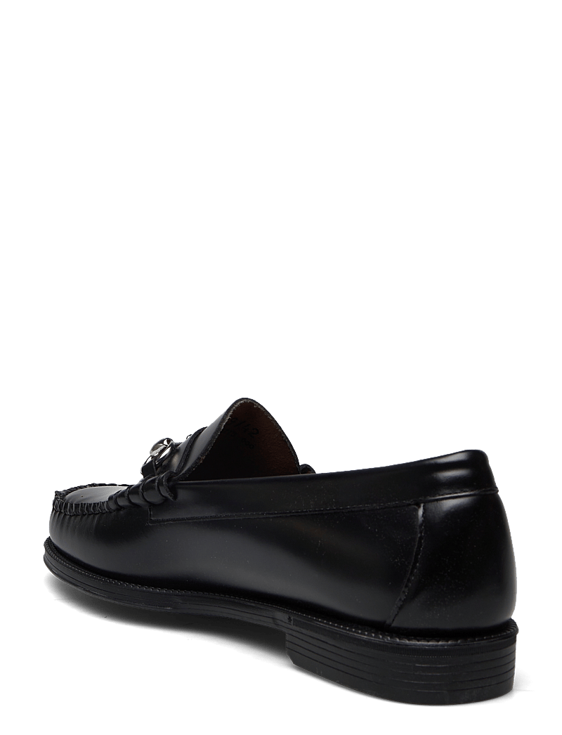 G.H. BASS - GH EASY WEEJUN LINCOLN MOC LTHR - shop efter anledning - black lthr - 2