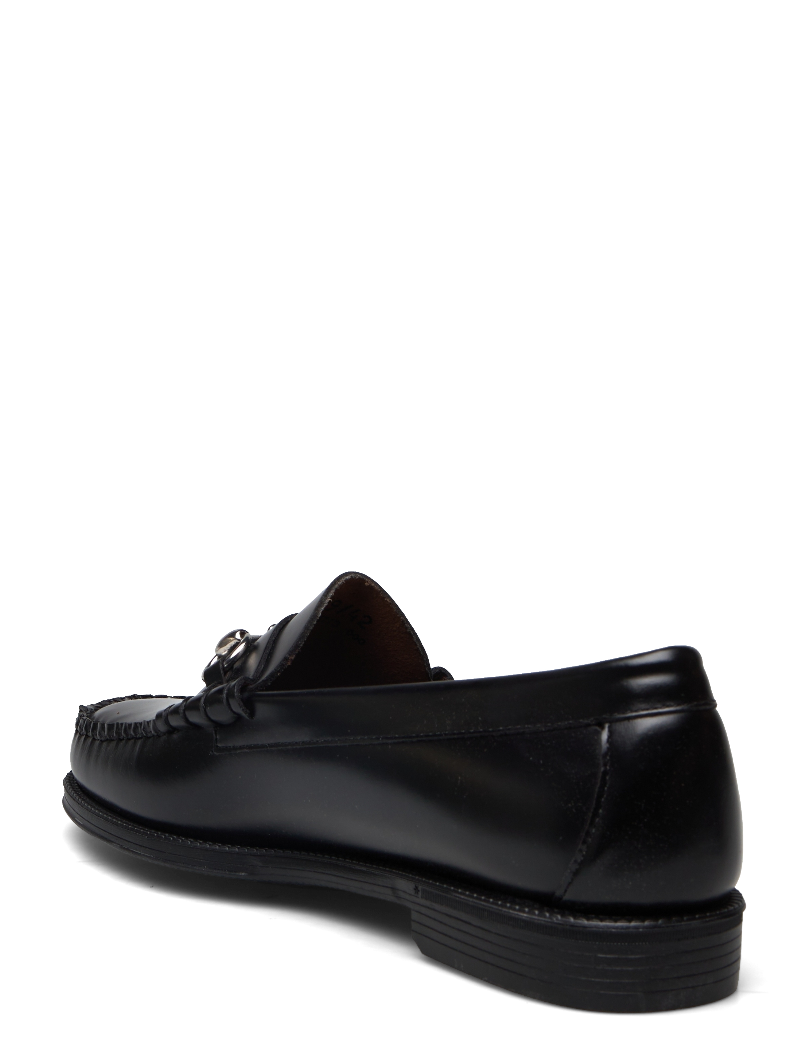 G.H. BASS - GH EASY WEEJUN  LINCOLN MOC LTHR - shop efter anledning - black lthr - 2