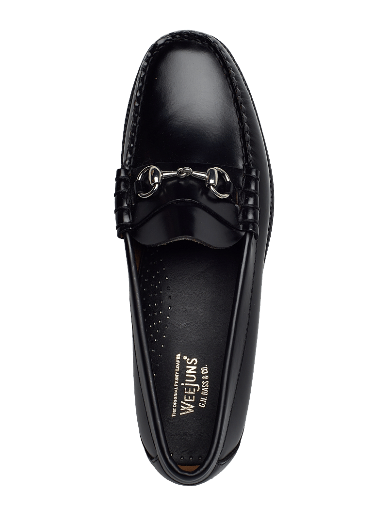 G.H. BASS - GH EASY WEEJUN LINCOLN MOC LTHR - shop efter anledning - black lthr - 3