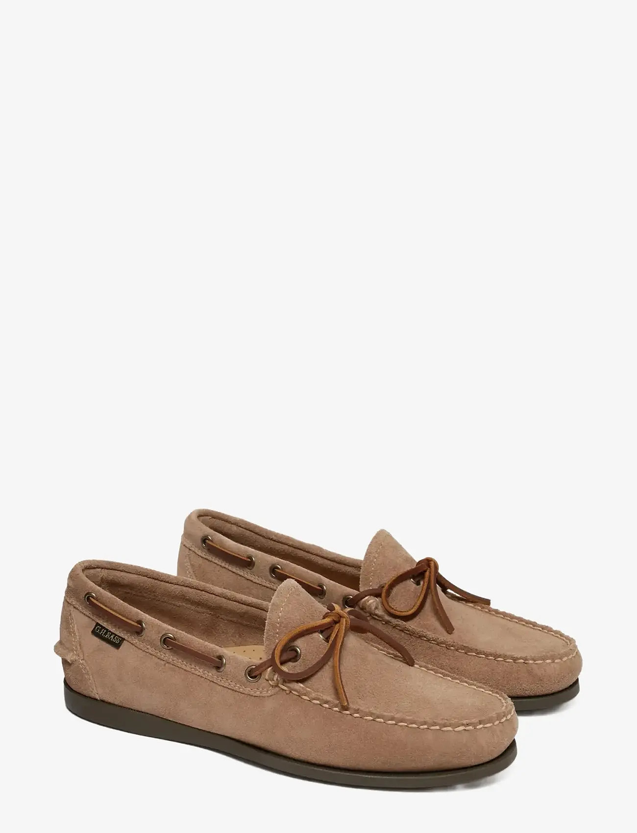 G.H. BASS - GH CAMP MOC DECKER SUEDE - shoppa efter tillfälle - earth suede - 1