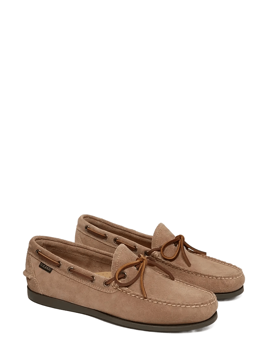 G.H. BASS - GH CAMP MOC DECKER SUEDE - bootsschuhe - earth suede - 1