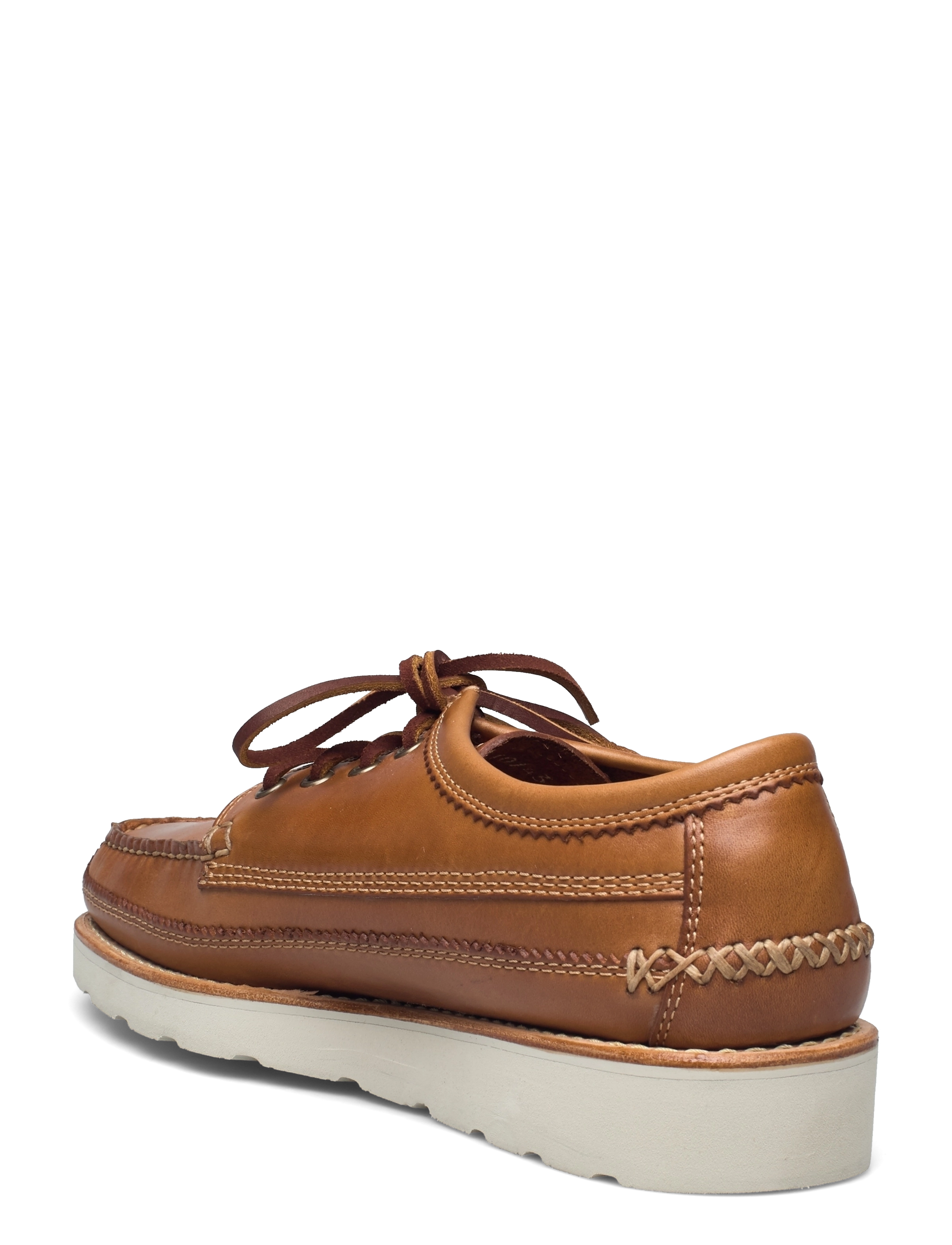 G.H. BASS - GH CAMP MOC III LYNDON 4-EYE PULL UP - tan lthr - 2