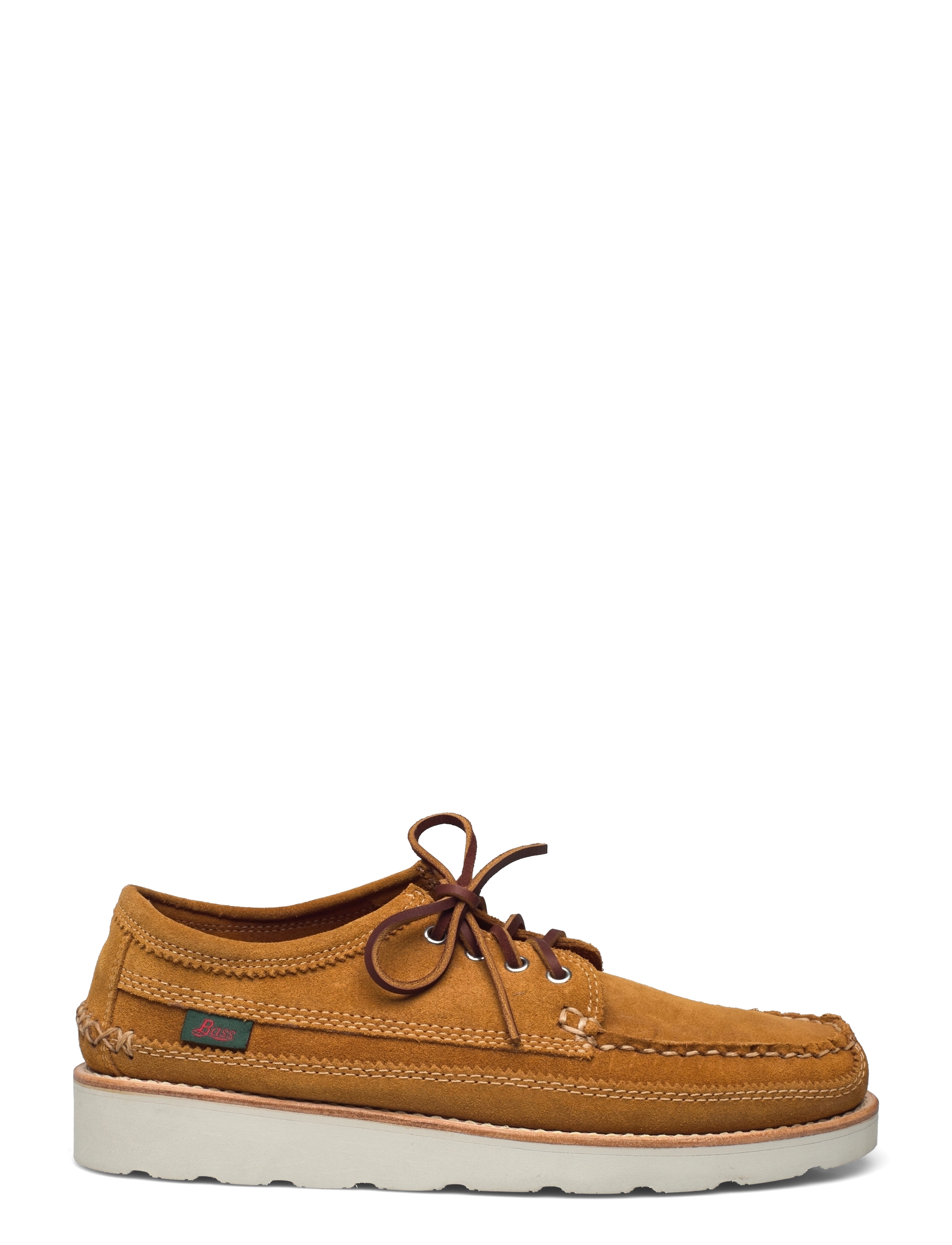 G.H. BASS - GH CAMP MOC III LYNDON 4-EYE - tan suede - 1