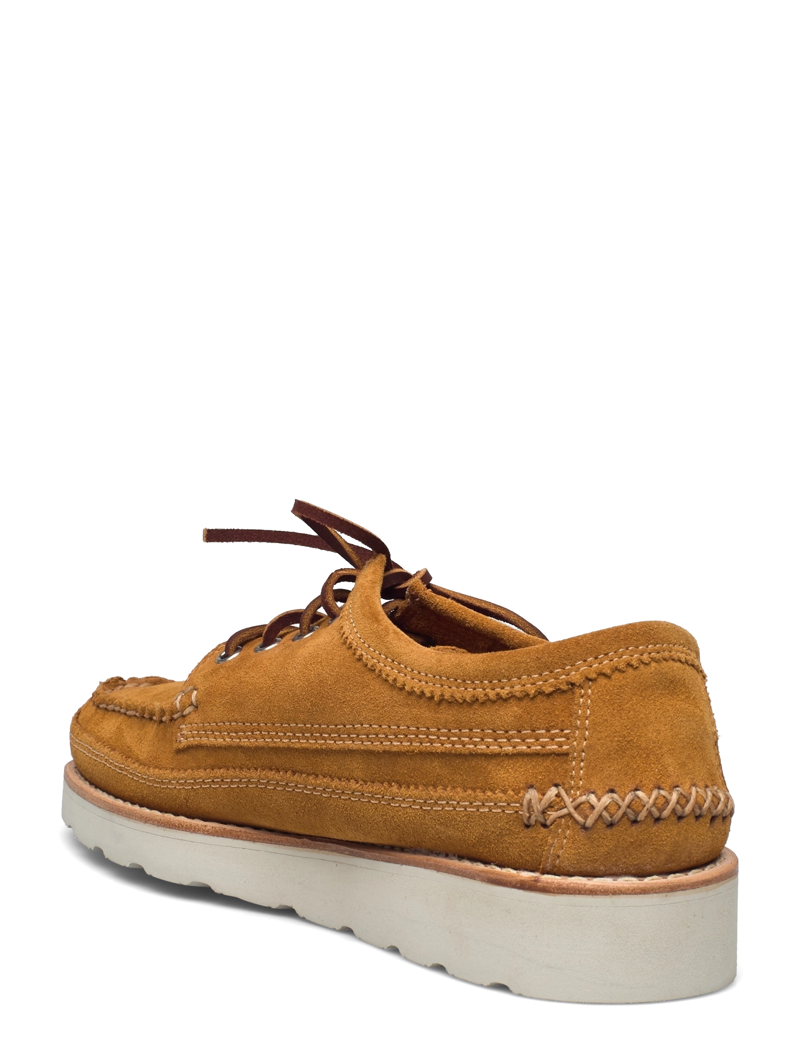 G.H. BASS - GH CAMP MOC III LYNDON 4-EYE - tan suede - 2
