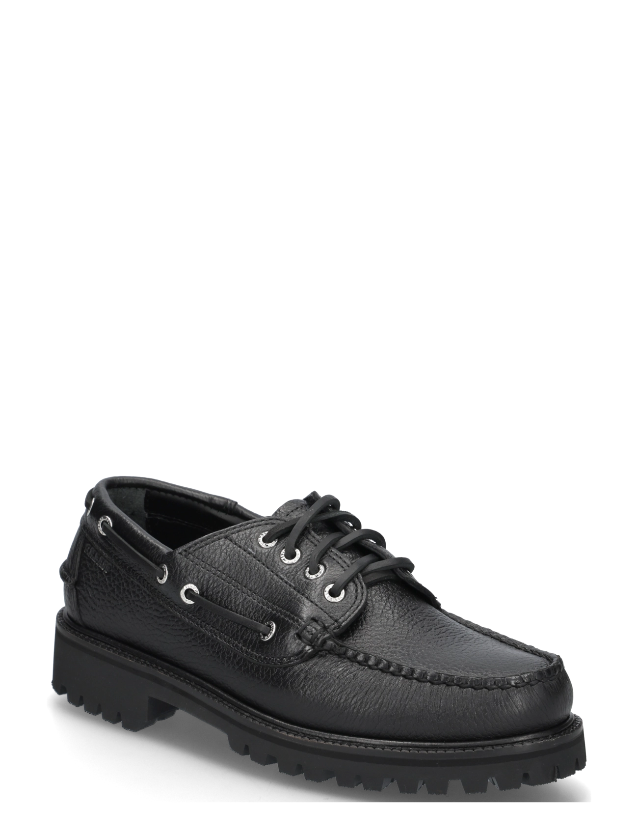 G.H. BASS GH RANGER LUG CAMP MOC - New arrivals - BLACK-TEXTURED / black