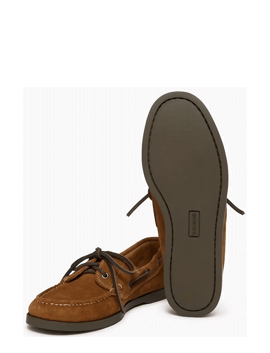 G.H. BASS - GH JETTY II BOATER 2 EYE - nach anlass kaufen - mid brown suede - 2