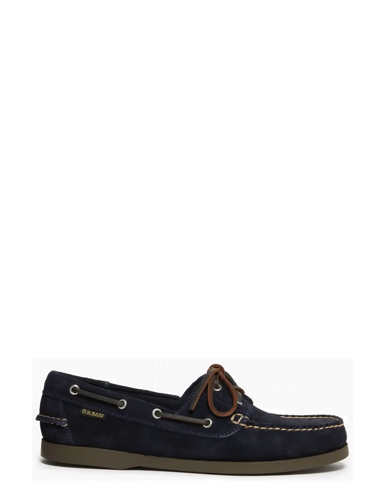 G.H. BASS GH JETTY II BOATER 2 EYE - Schuhe - NAVY SUEDE / navy