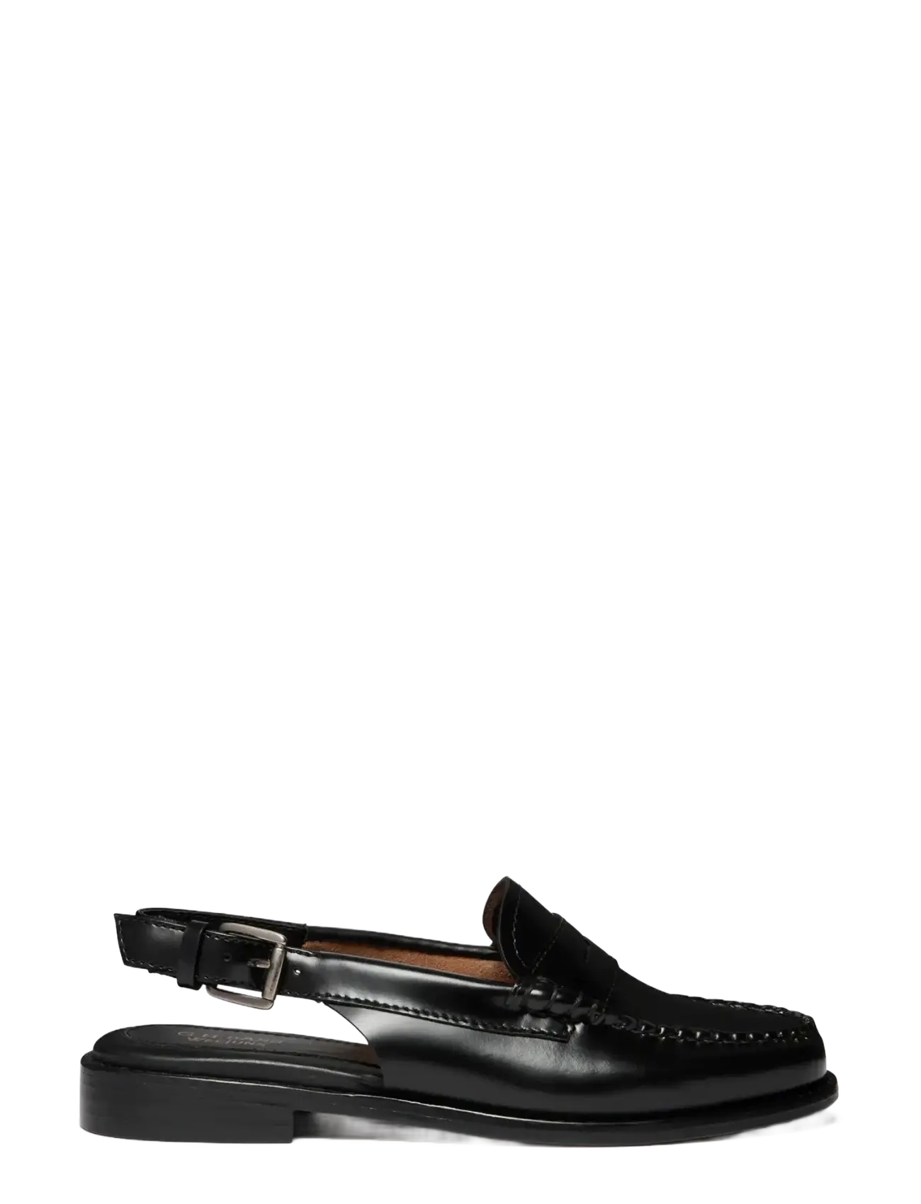 G.H. BASS GH WEEJUN WMN PENNY SLING - Loafers - BLACK / black