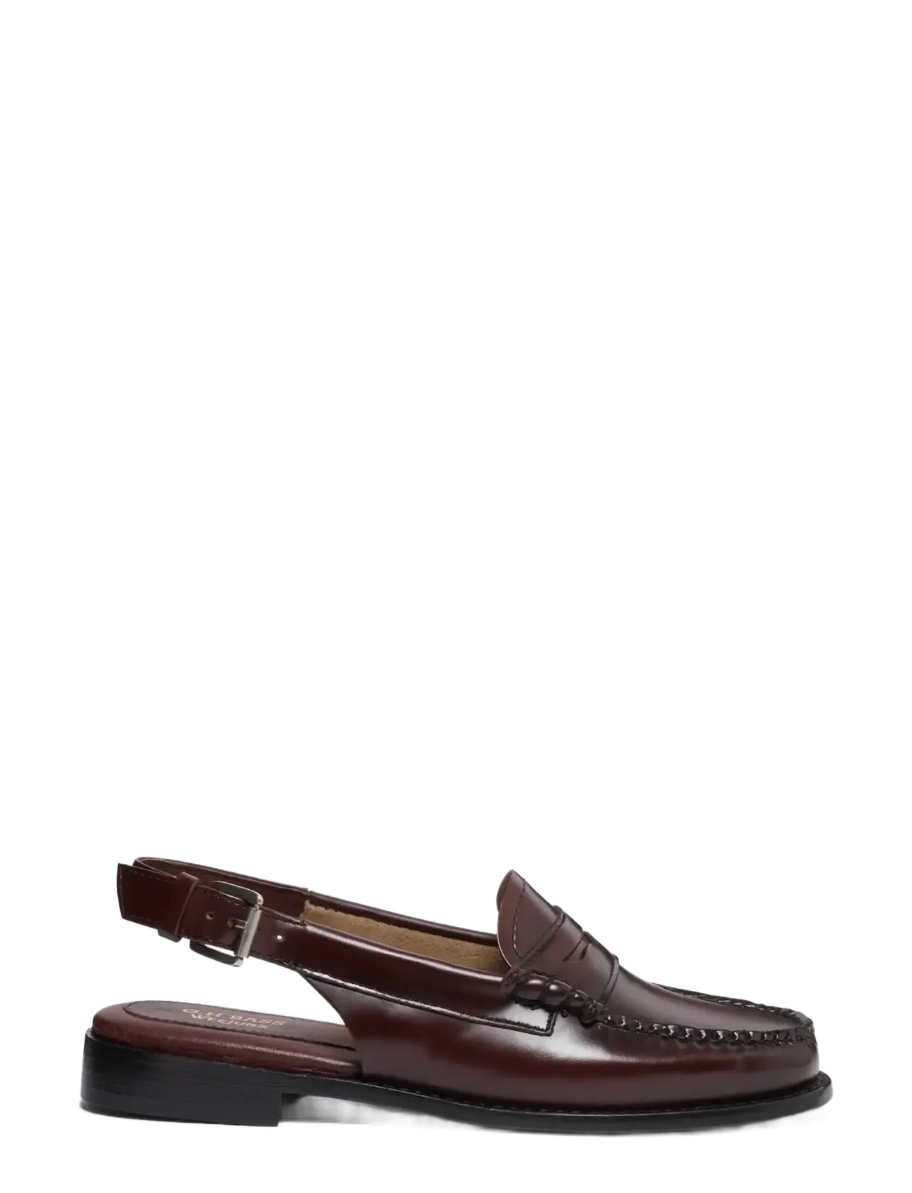 G.H. BASS GH WEEJUN WMN PENNY SLING - Transitional Layering - WINE LTHR / burgundy
