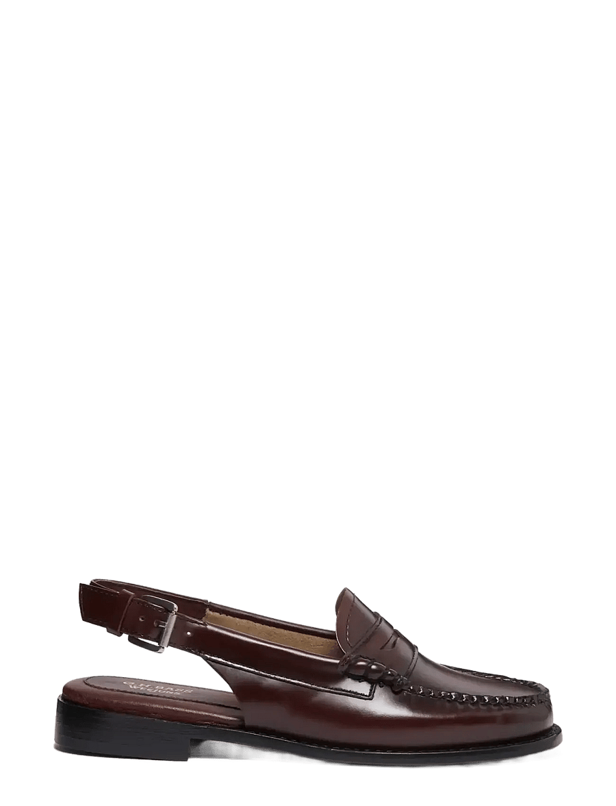 G.H. BASS - GH WEEJUN WMN PENNY SLING - fashion trends - wine lthr - 0