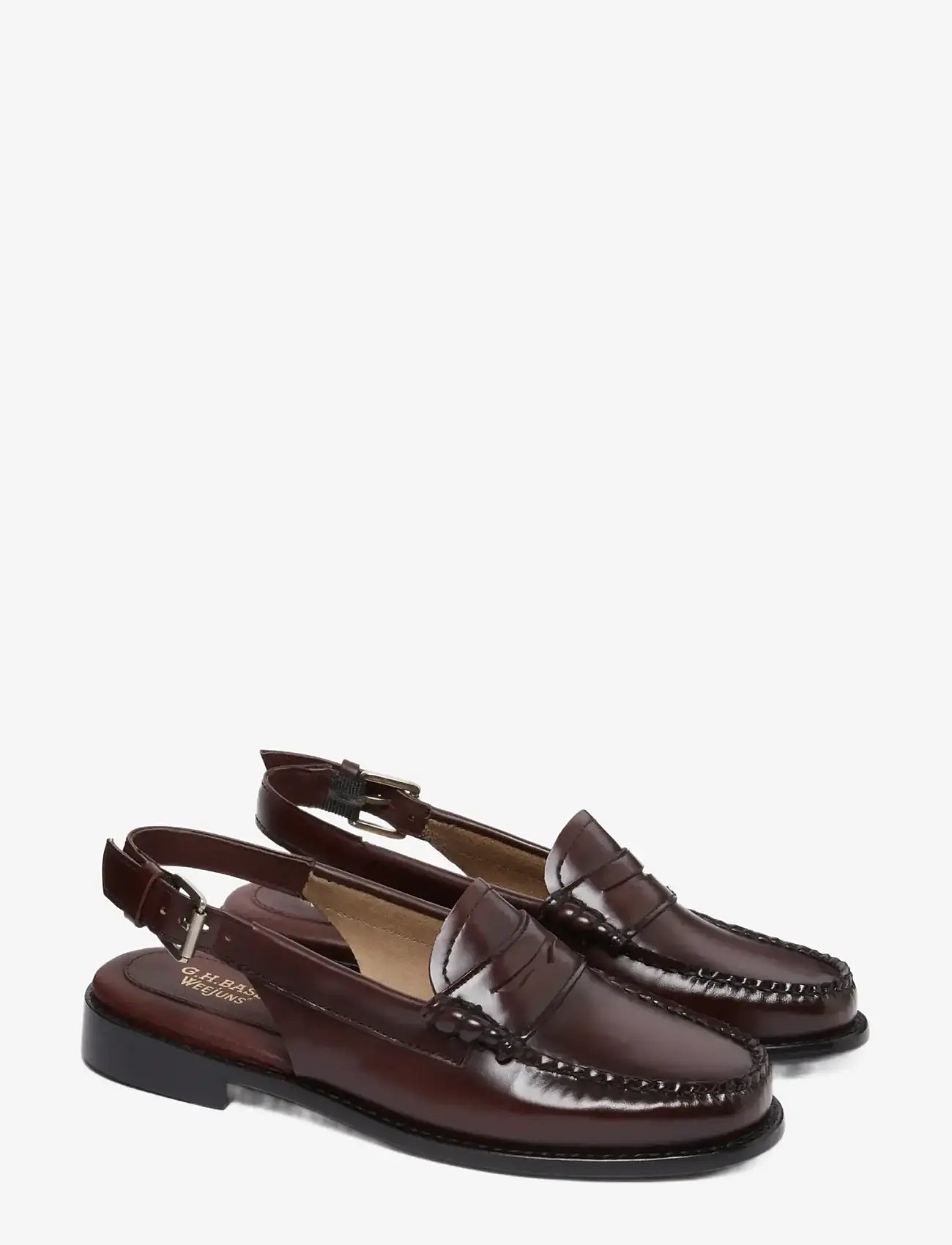 G.H. BASS - GH WEEJUN WMN PENNY SLING - mode trends - wine lthr - 1