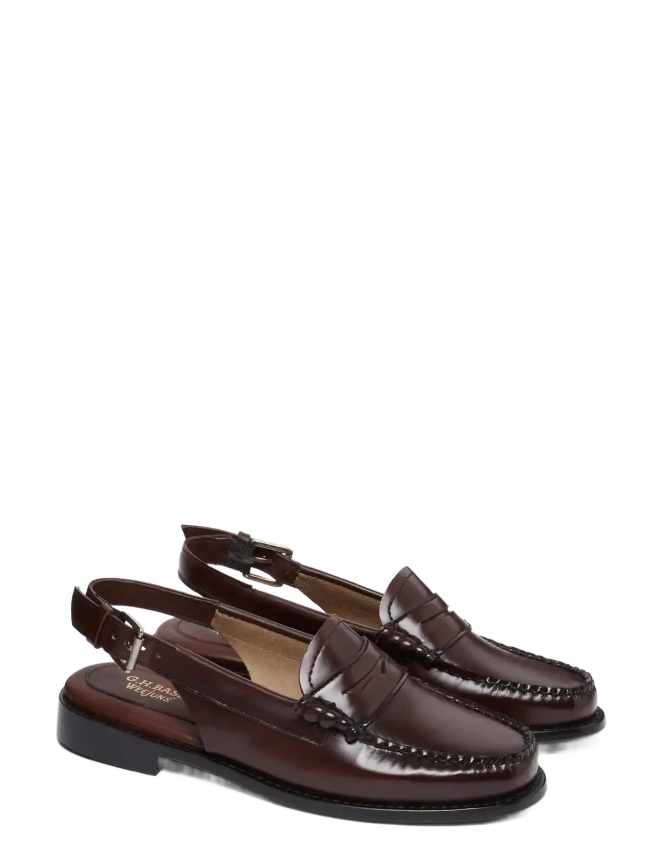 G.H. BASS - GH WEEJUN WMN PENNY SLING - modetrends - wine lthr - 1