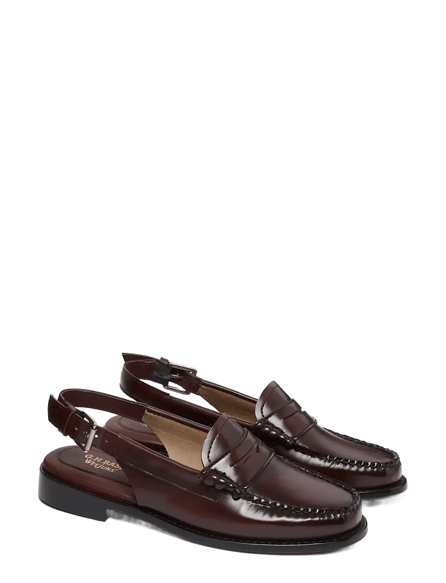 G.H. BASS - GH WEEJUN WMN PENNY SLING - fashion trends - wine lthr - 1